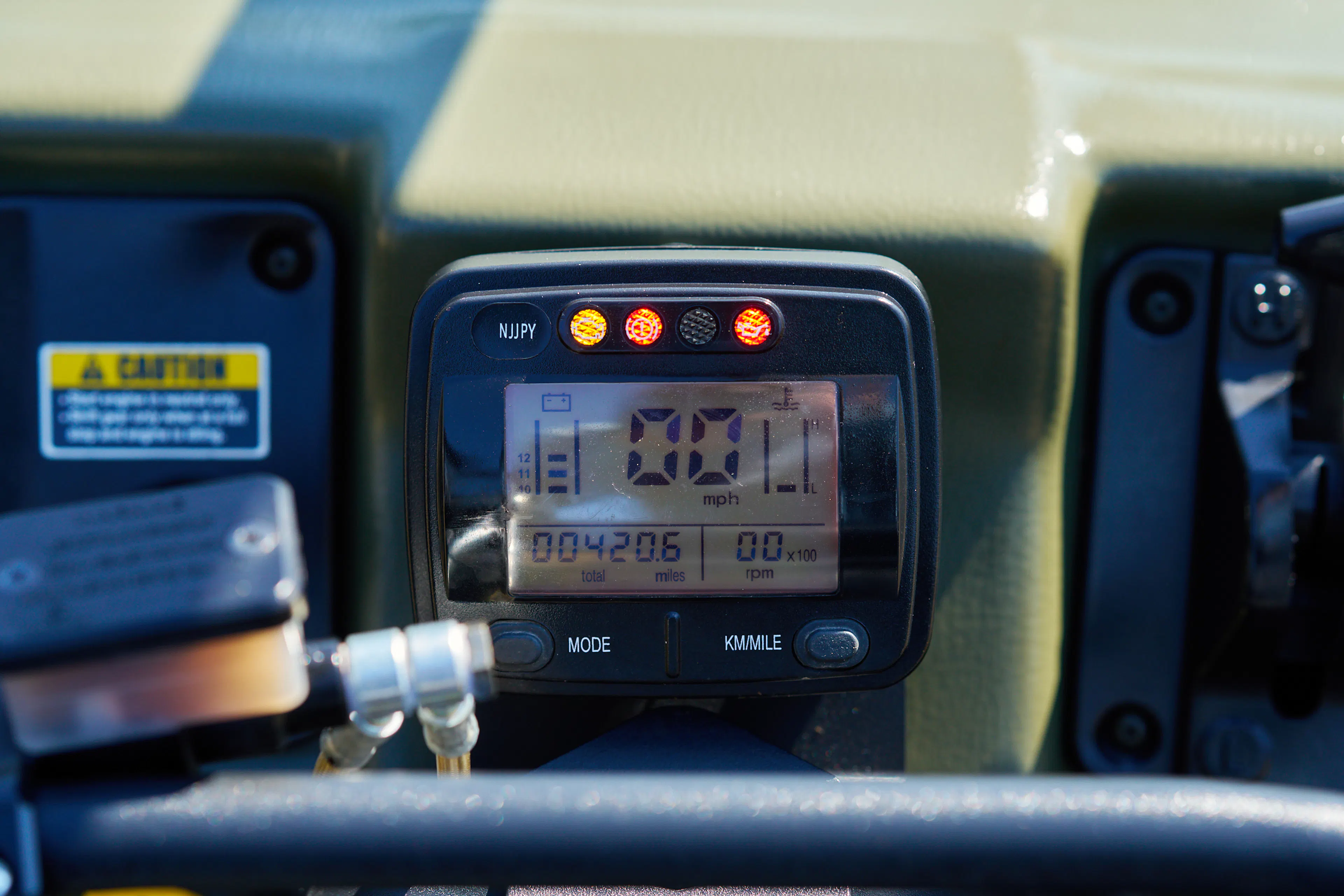 2013 Argo 750 HDI odometer