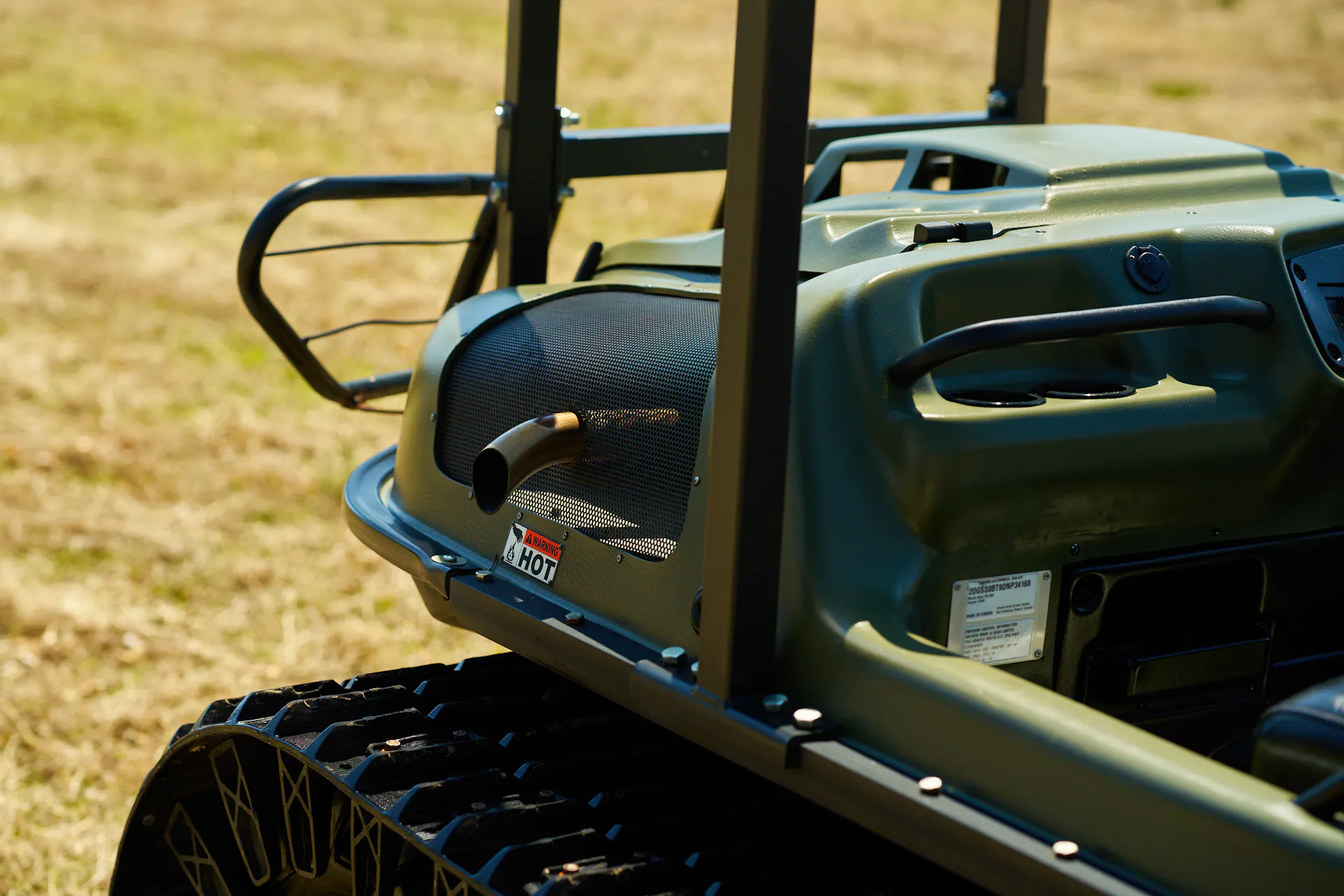 2013 Argo 750 HDI front fender/exhaust