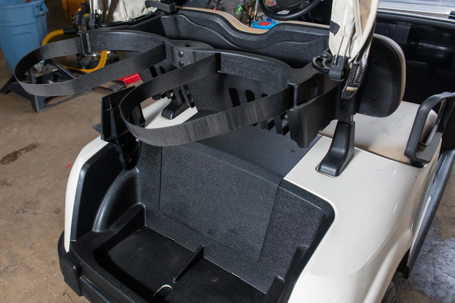 2020 Ez-Go RXV bag tiedowns