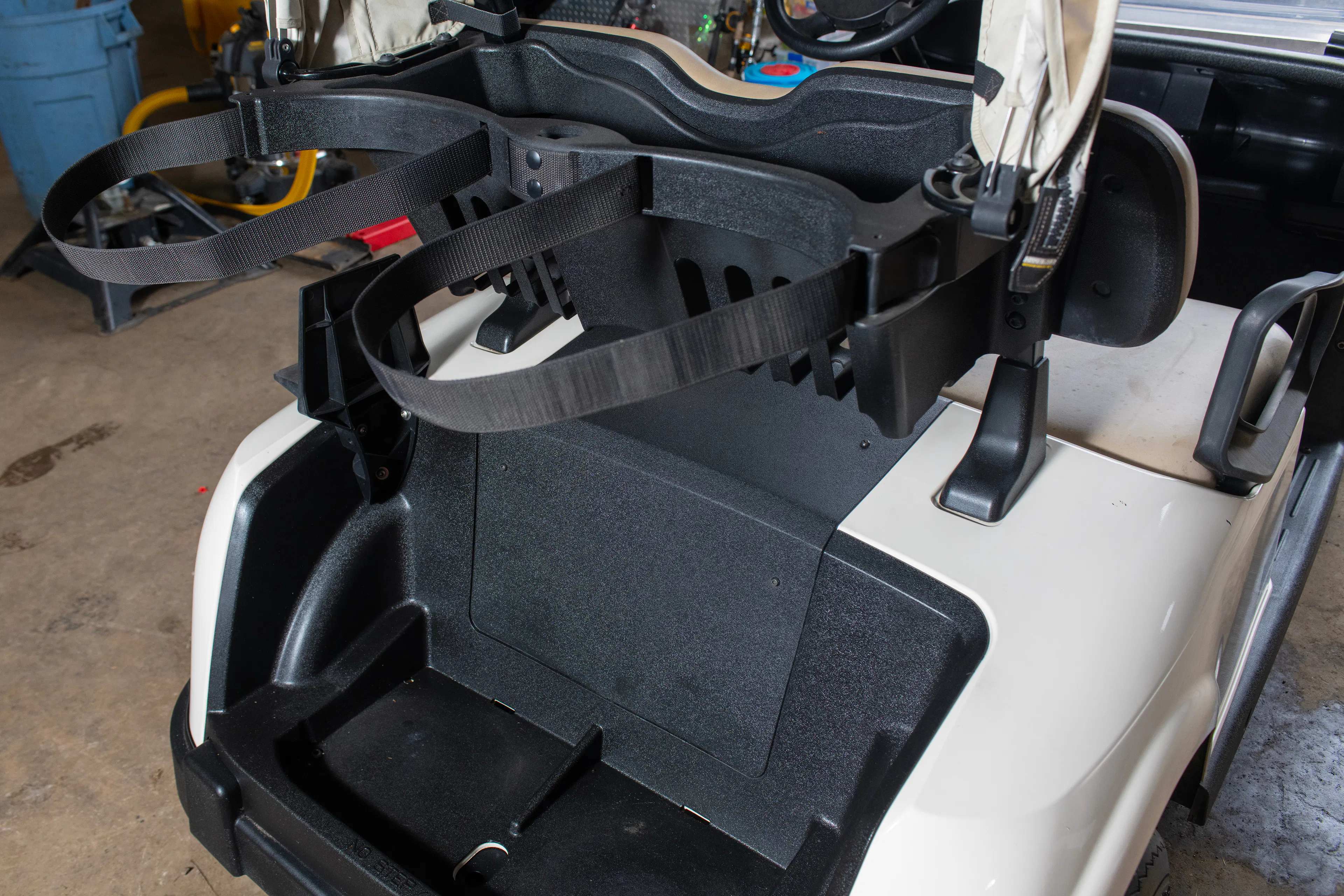 2020 Ez-Go RXV bag tiedowns