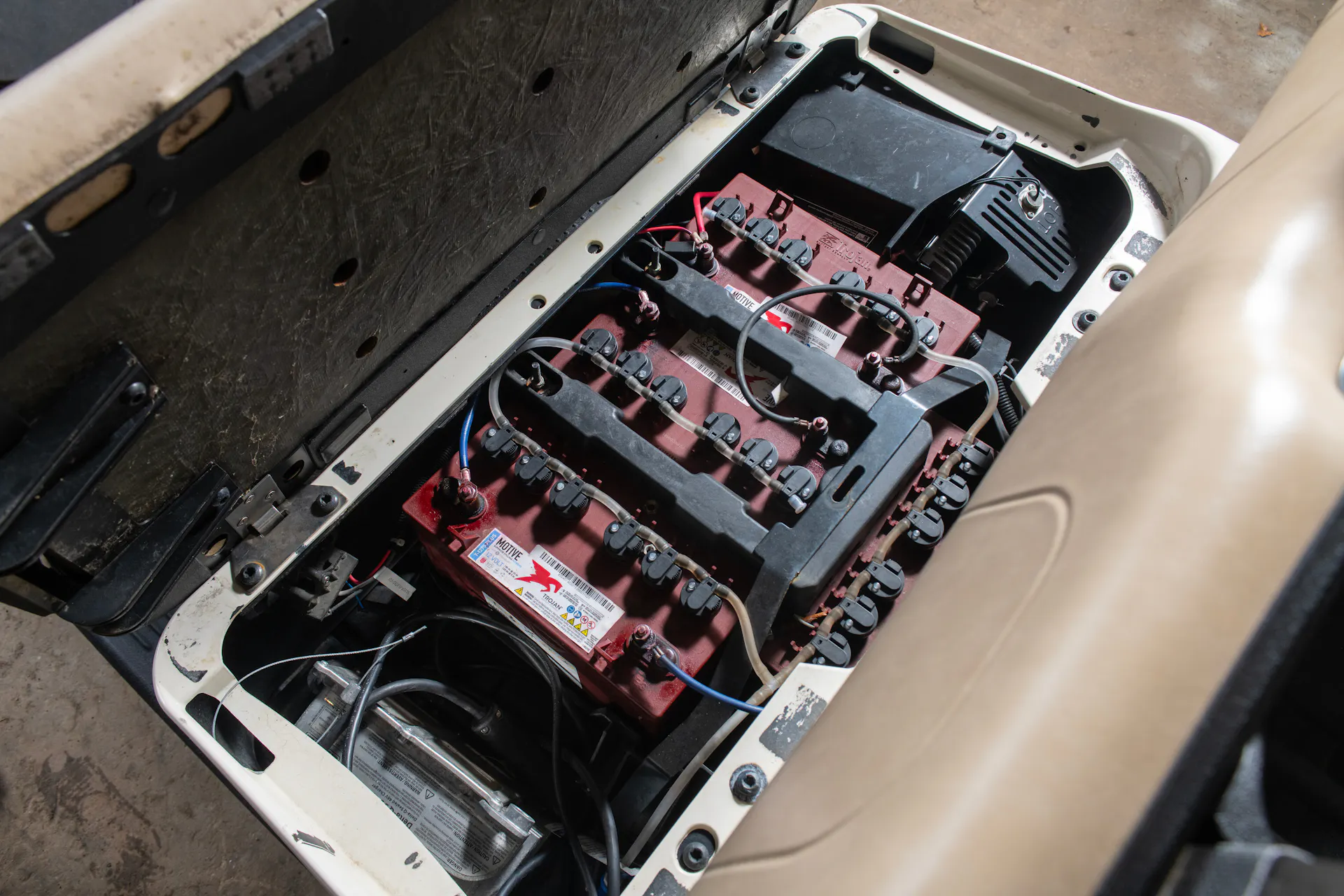 2020 Ez-Go RXV batteries