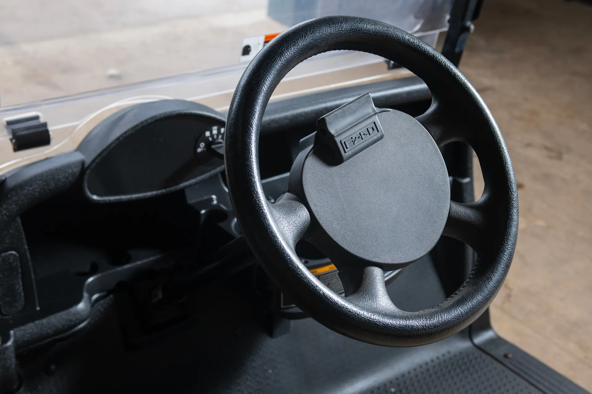 2020 Ez-Go RXV steering wheel
