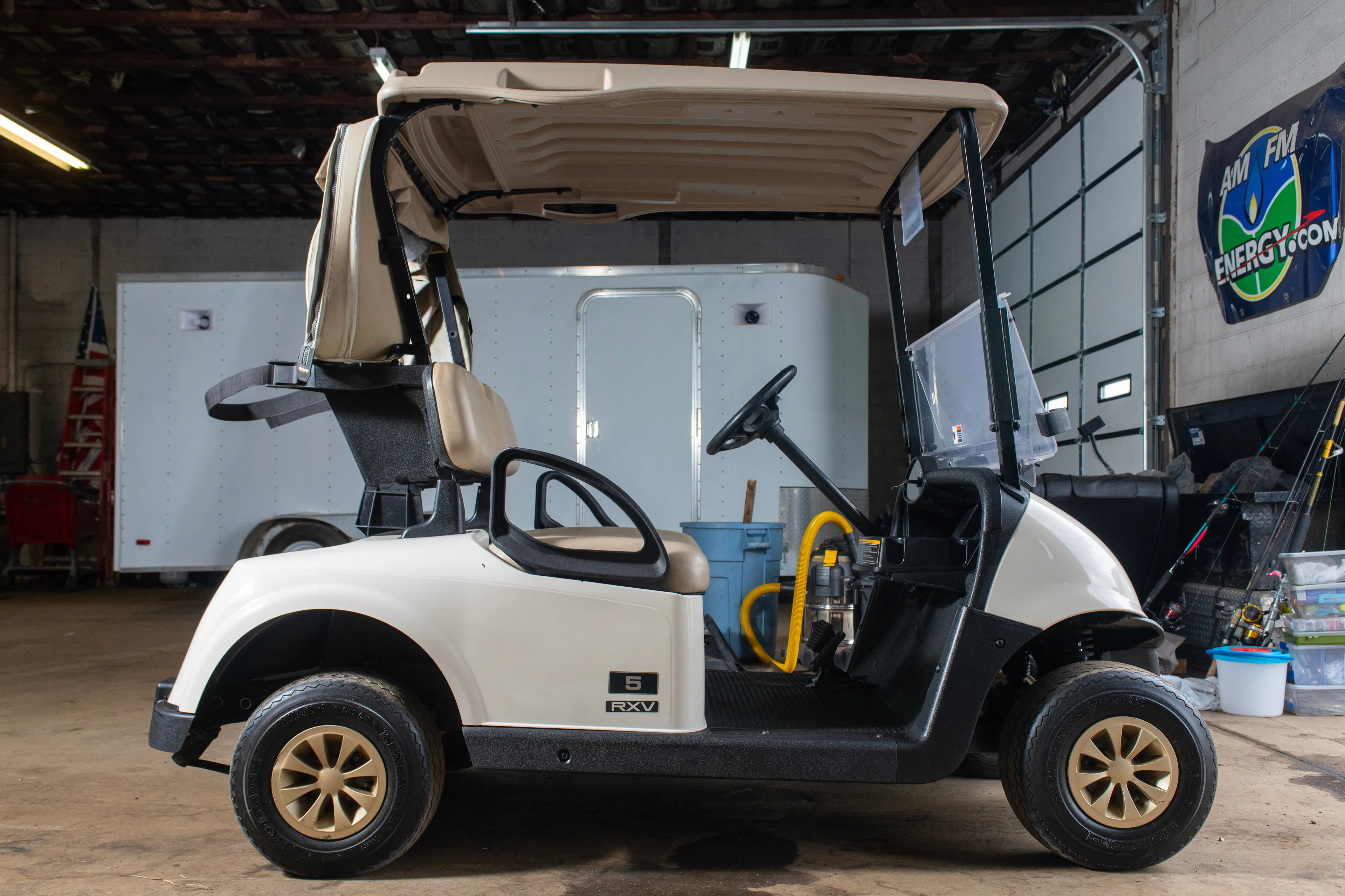 2020 Ez-Go RXV passenger side 2