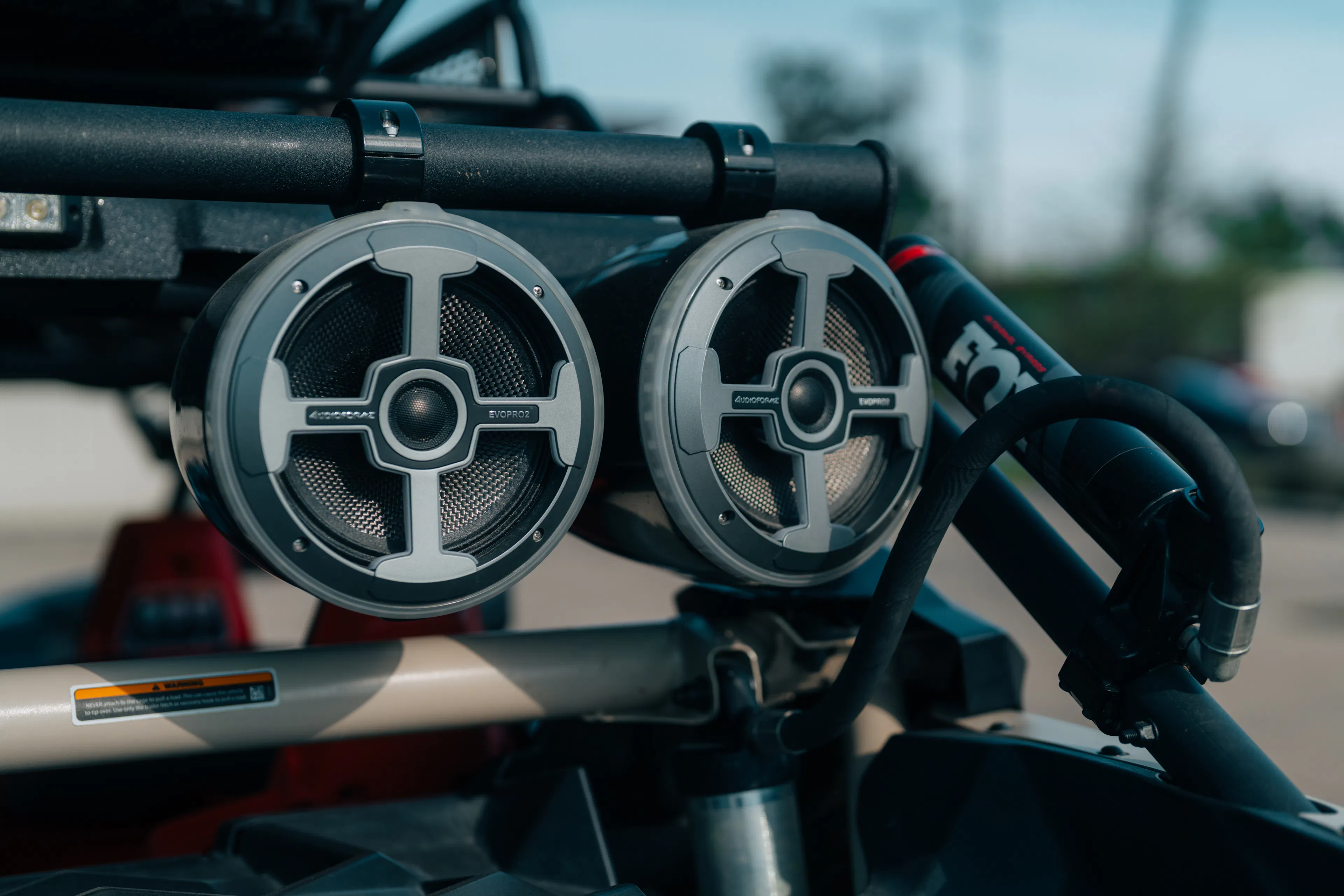 2023 Can-Am Maverick X3 Max X RS Turbo RR rear speaker pods