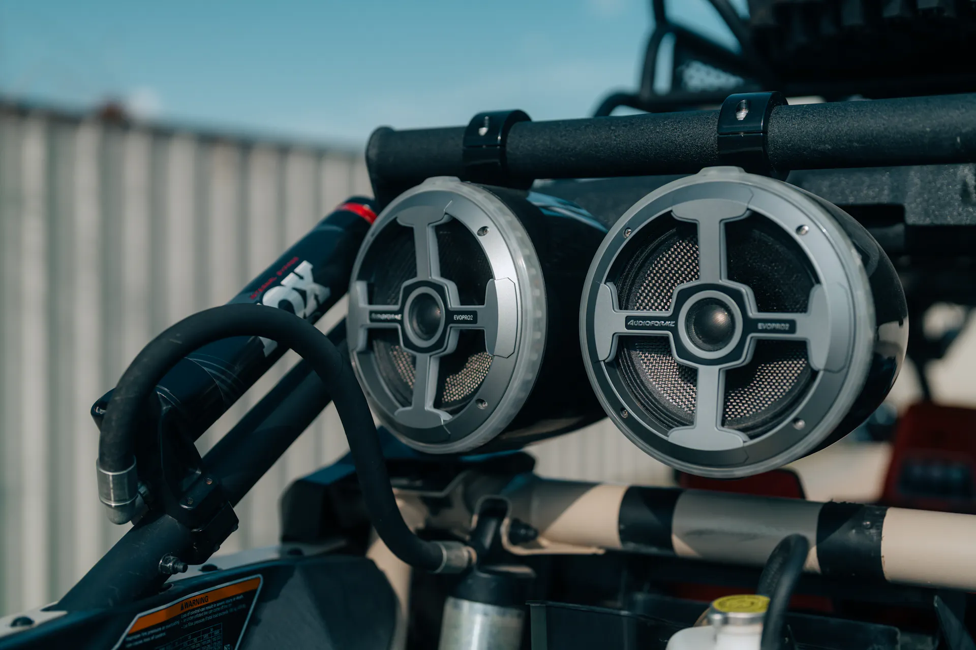 2023 Can-Am Maverick X3 Max X RS Turbo RR rear speaker pods 2