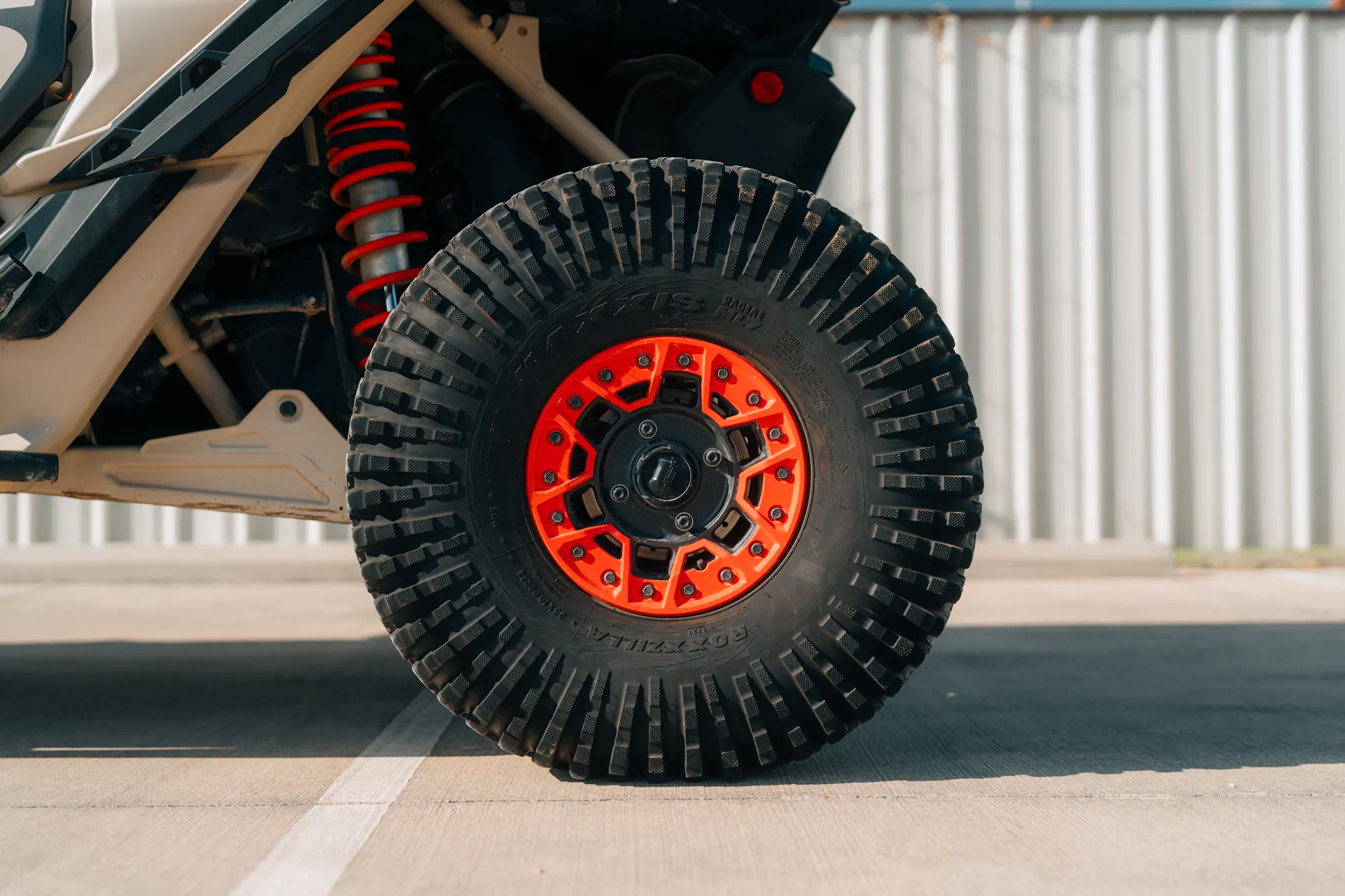 2023 Can-Am Maverick X3 Max X RS Turbo RR driver rear tire