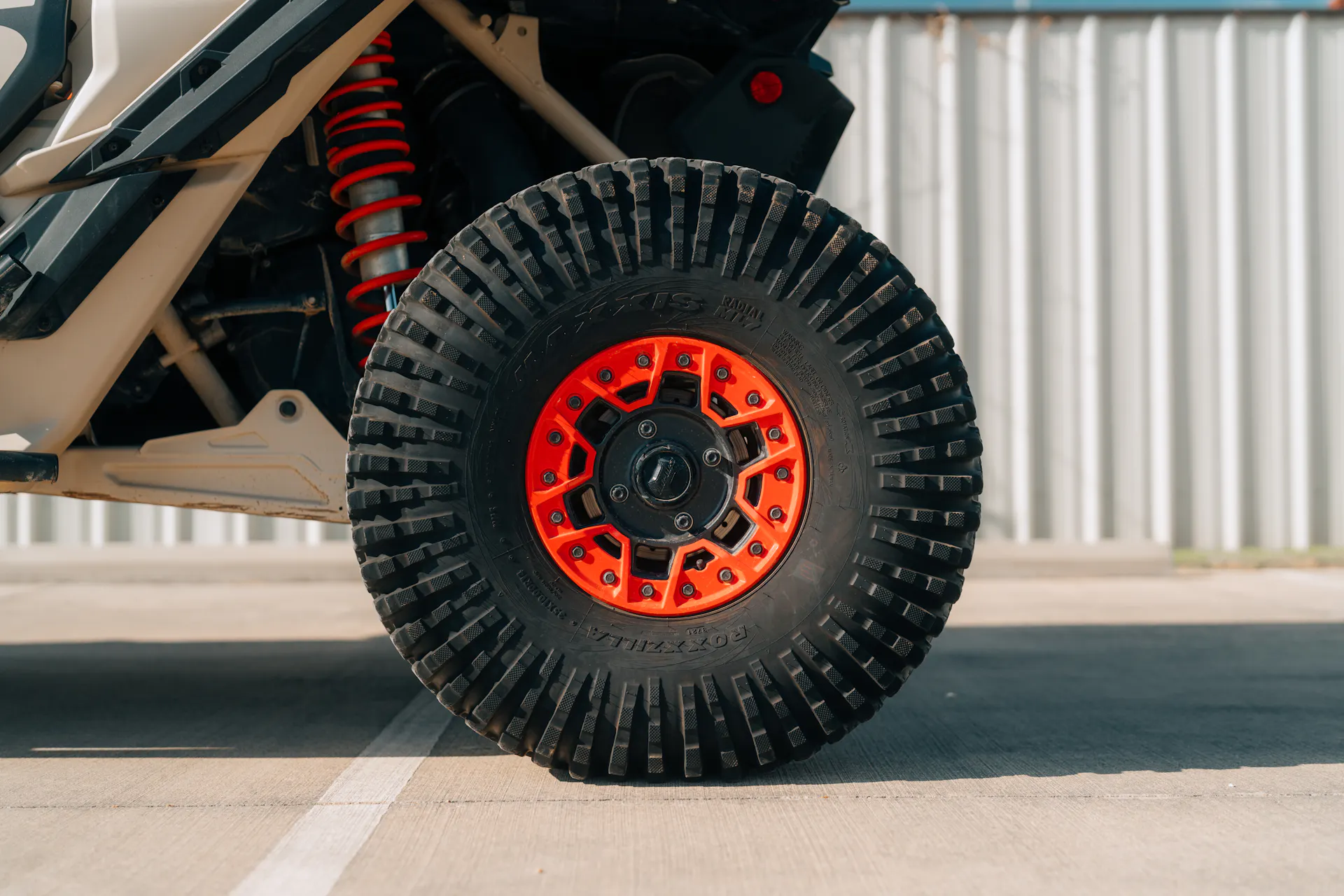 2023 Can-Am Maverick X3 Max X RS Turbo RR driver rear tire