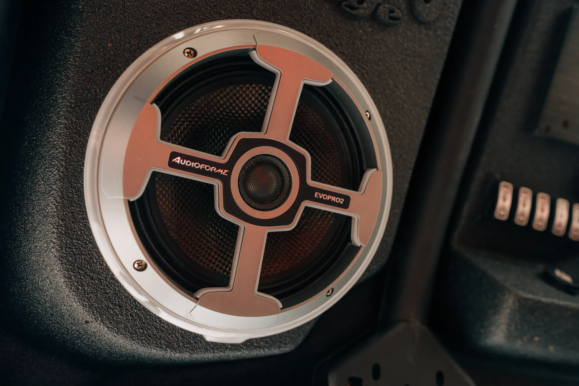 2023 Can-Am Maverick X3 Max X RS Turbo RR speaker detail