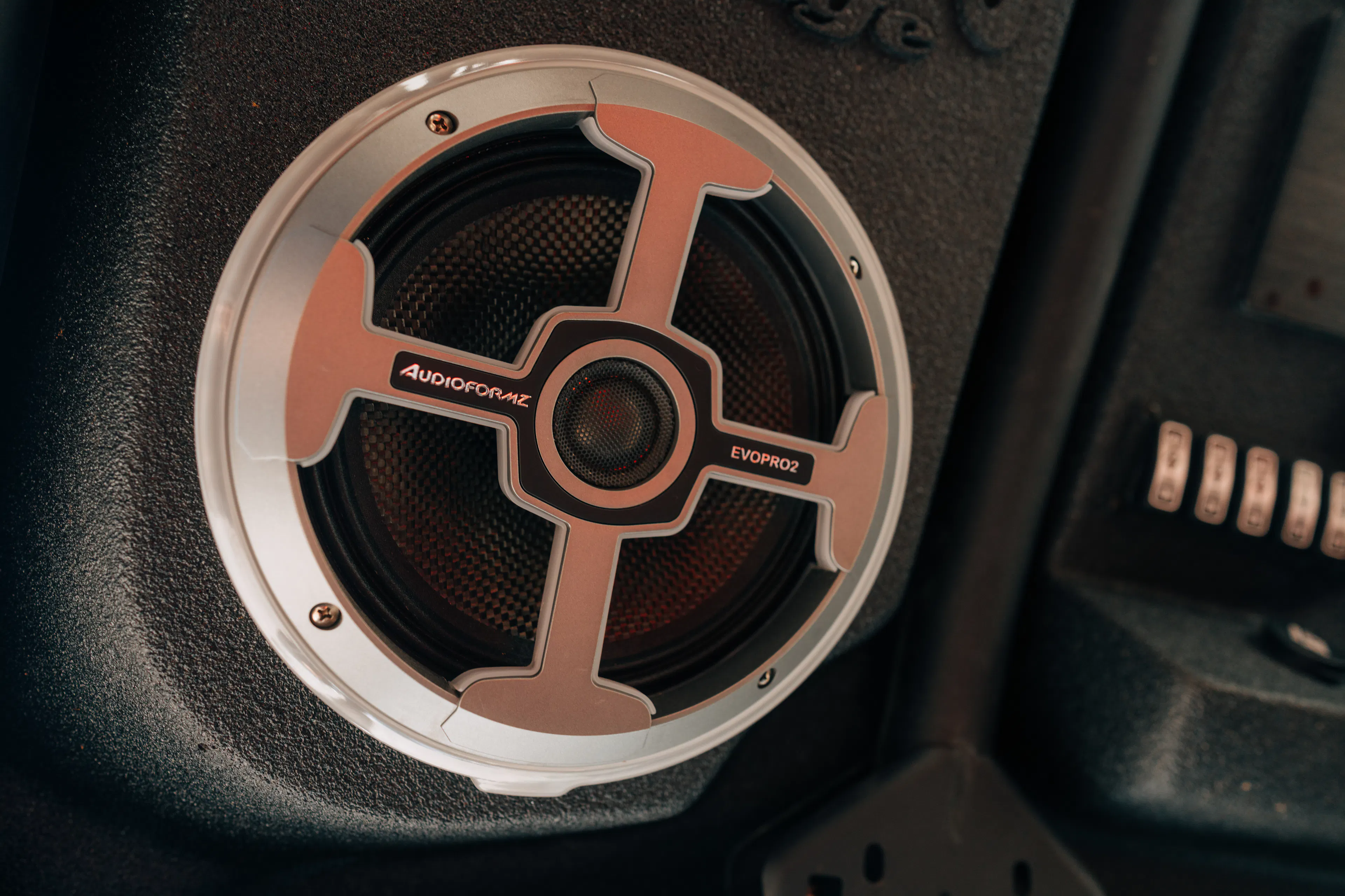 2023 Can-Am Maverick X3 Max X RS Turbo RR speaker detail