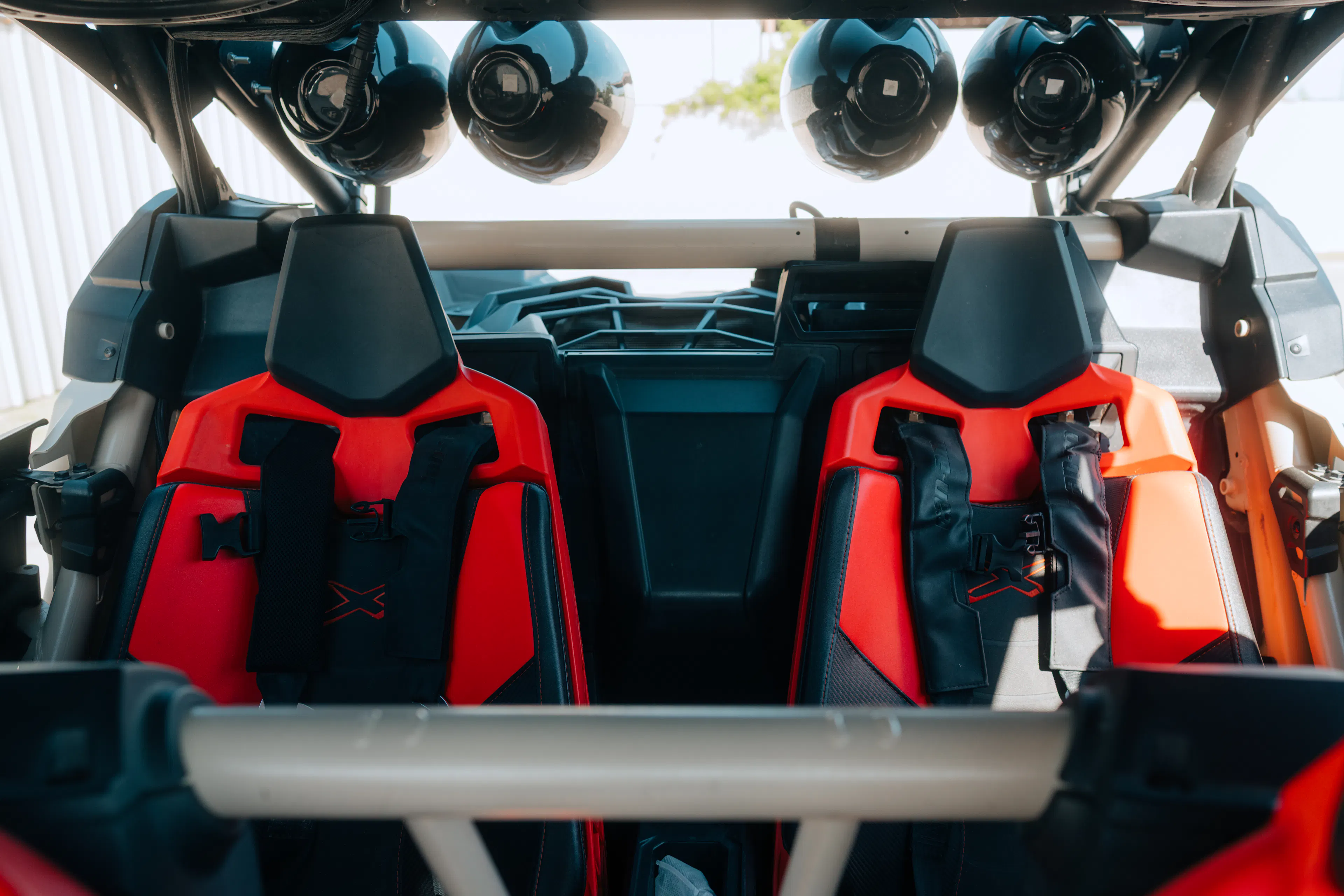 2023 Can-Am Maverick X3 Max X RS Turbo RR rear seats/speakers