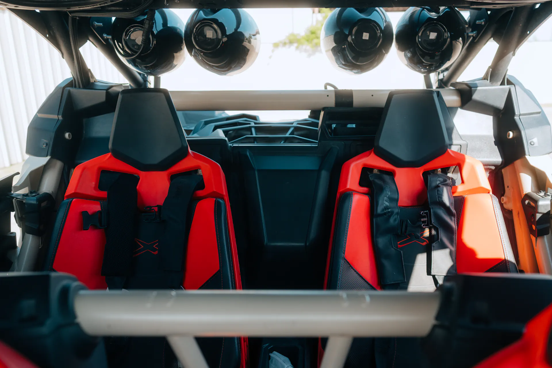 2023 Can-Am Maverick X3 Max X RS Turbo RR rear seats/speakers