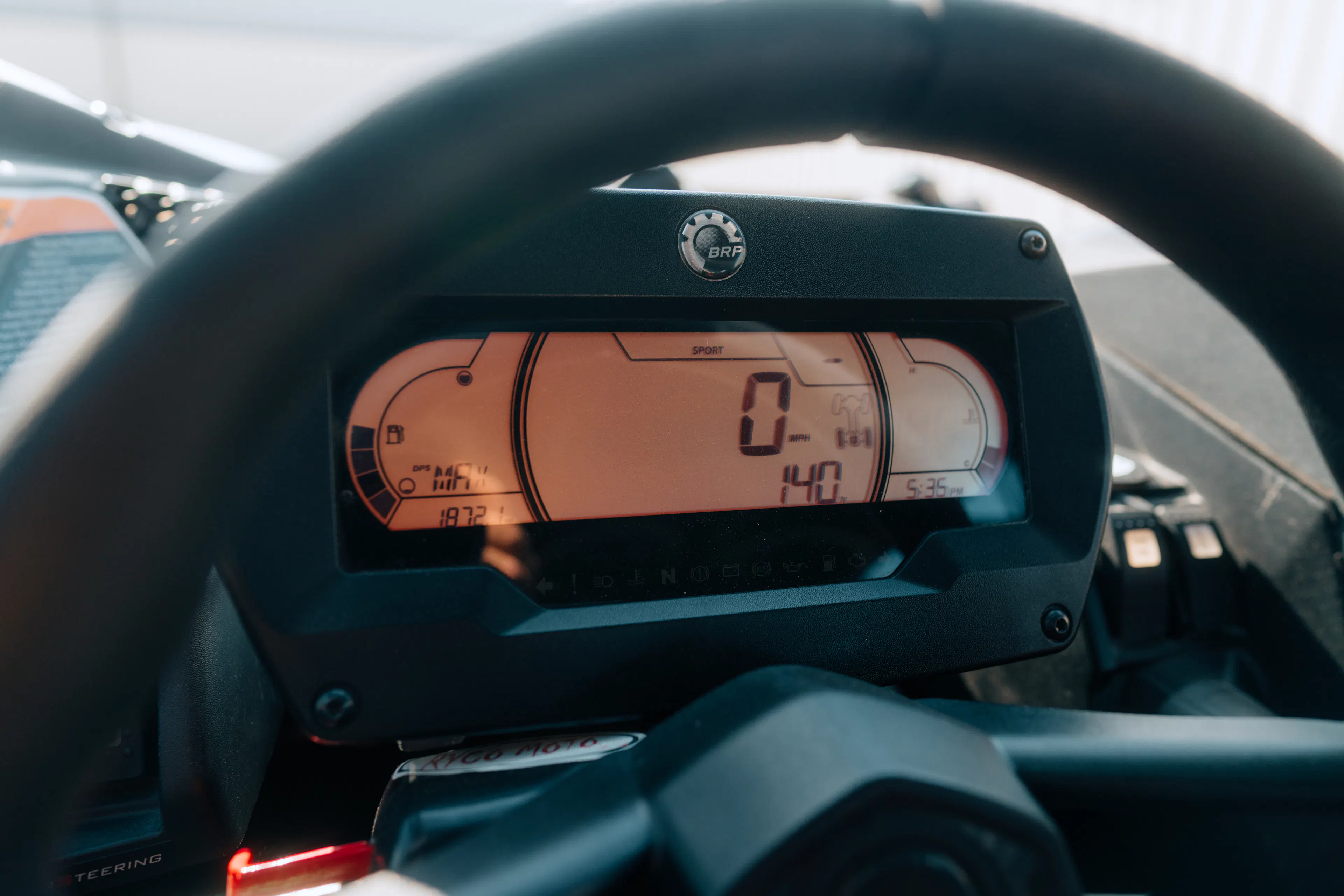 2023 Can-Am Maverick X3 Max X RS Turbo RR odometer