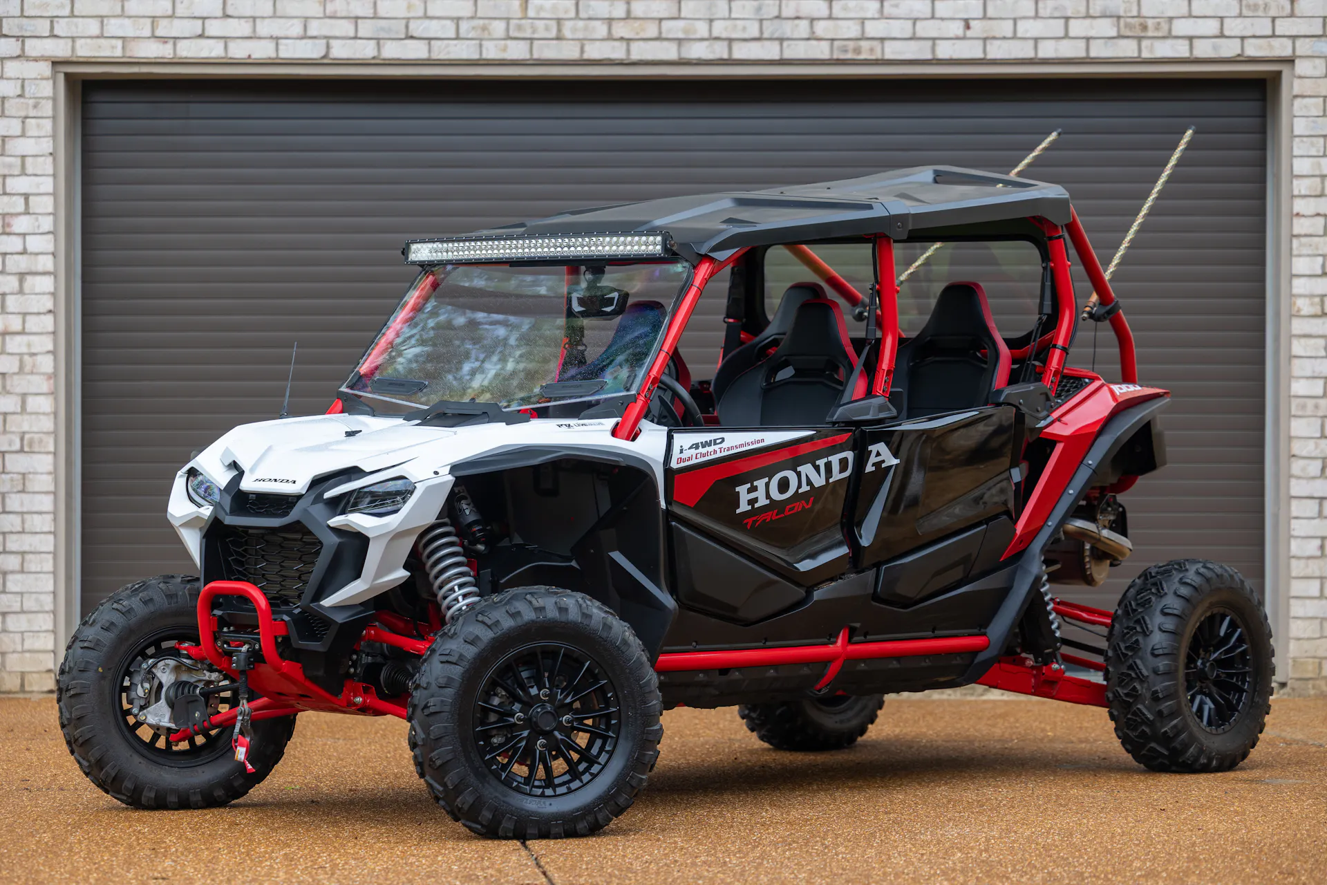 2023 Honda Talon 1000R-4 Fox Live Valve front driver 3/4