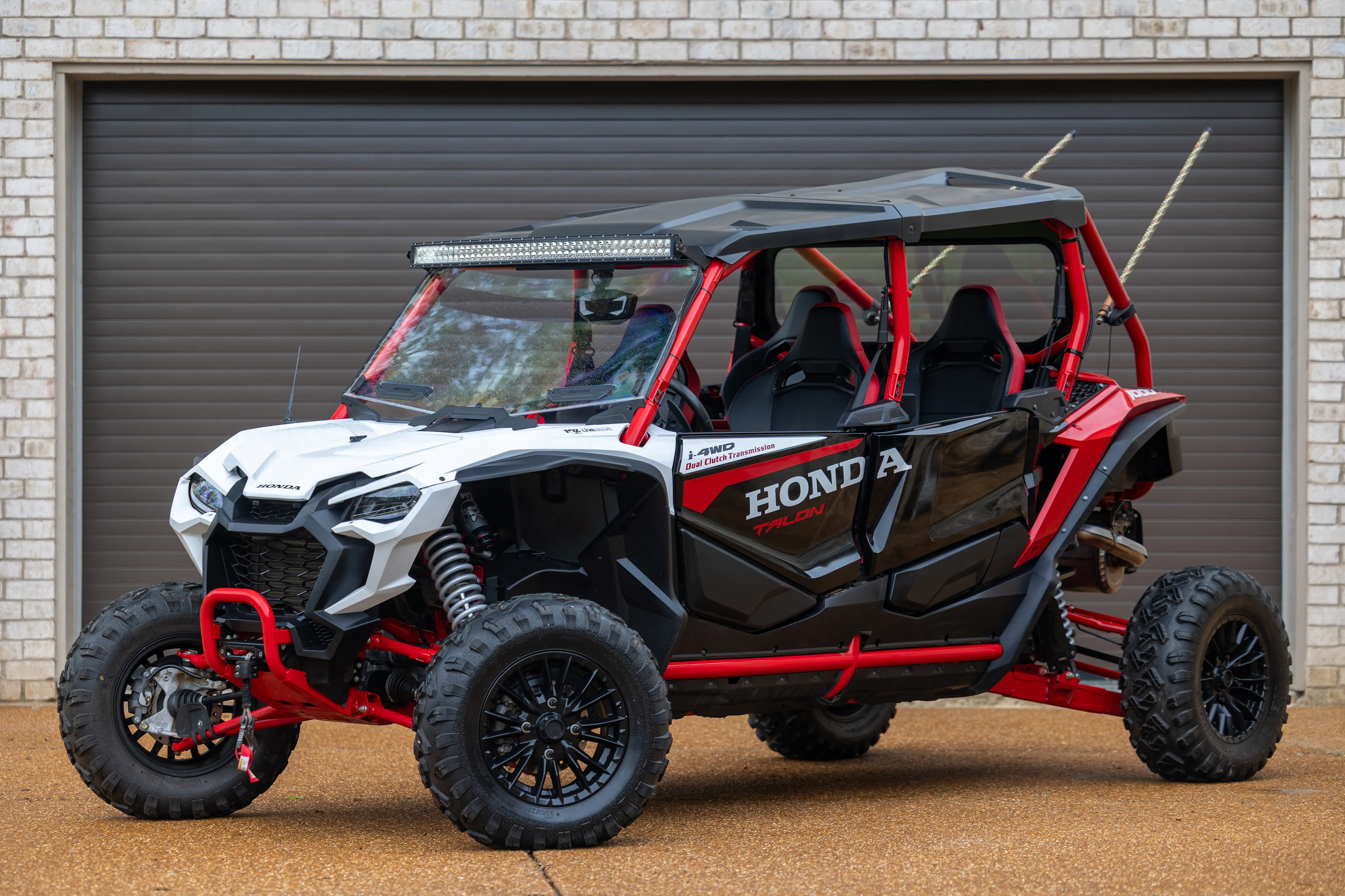 2023 Honda Talon 1000R-4 Fox Live Valve front driver 3/4