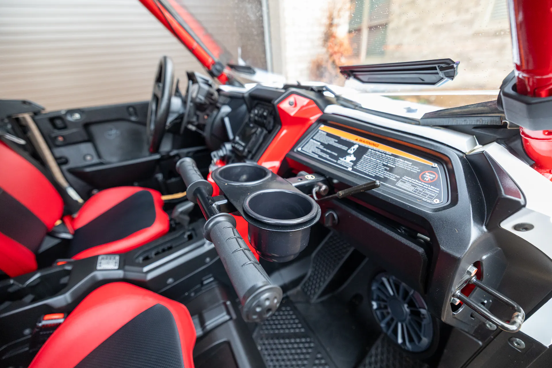 2023 Honda Talon 1000R-4 Fox Live Valve passenger side interior