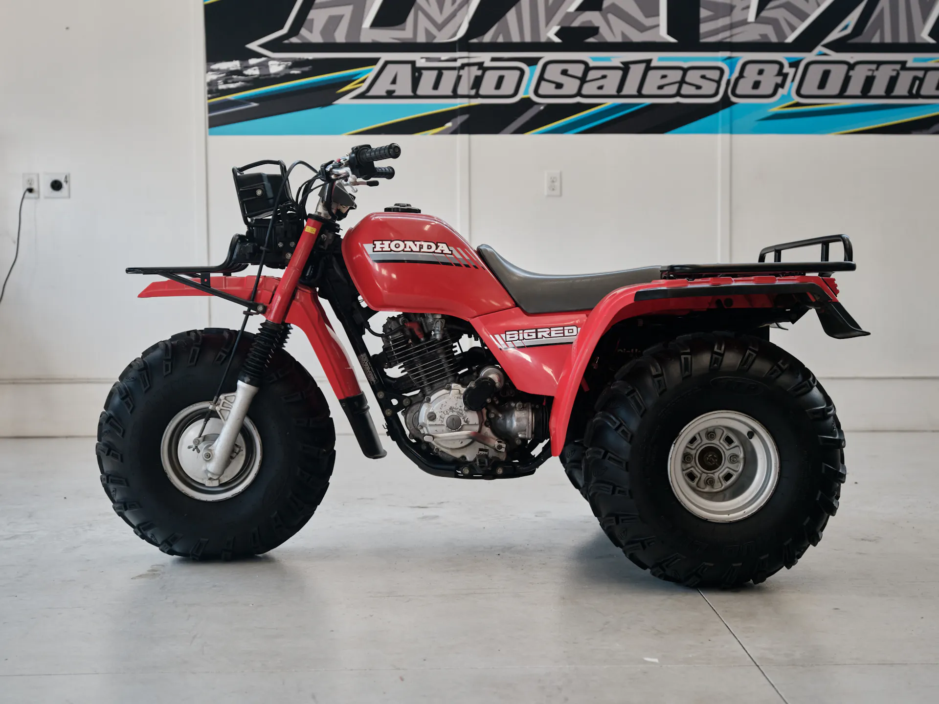 1986 Honda ATC 250ES Big Red Left side