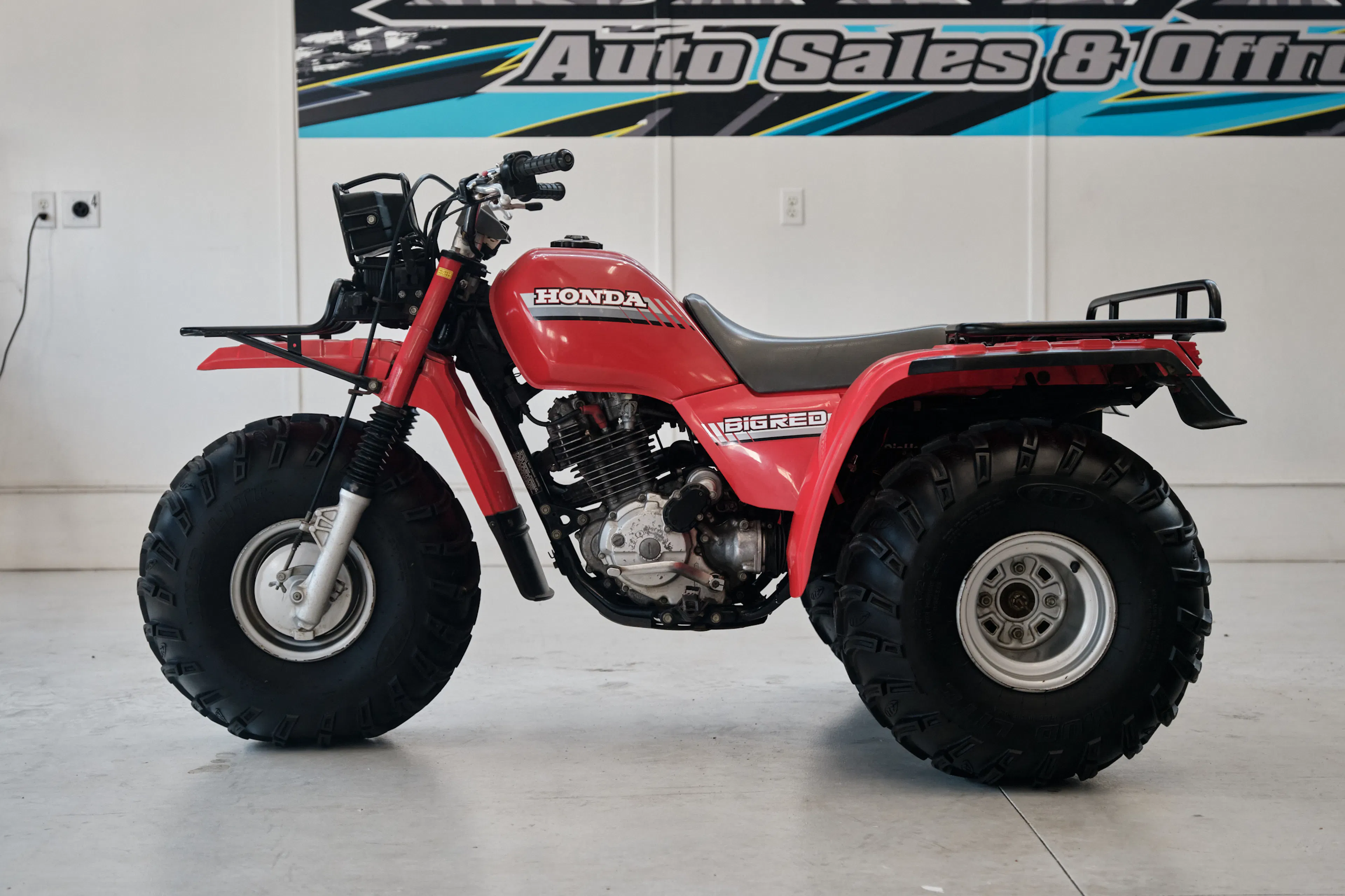1986 Honda ATC 250ES Big Red Left side