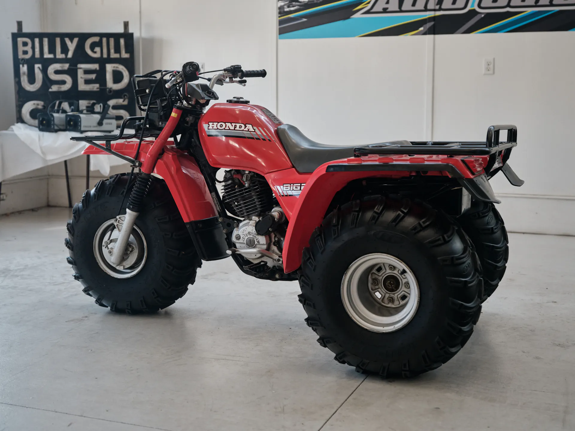 1986 Honda ATC 250ES Big Red left rear 3/4