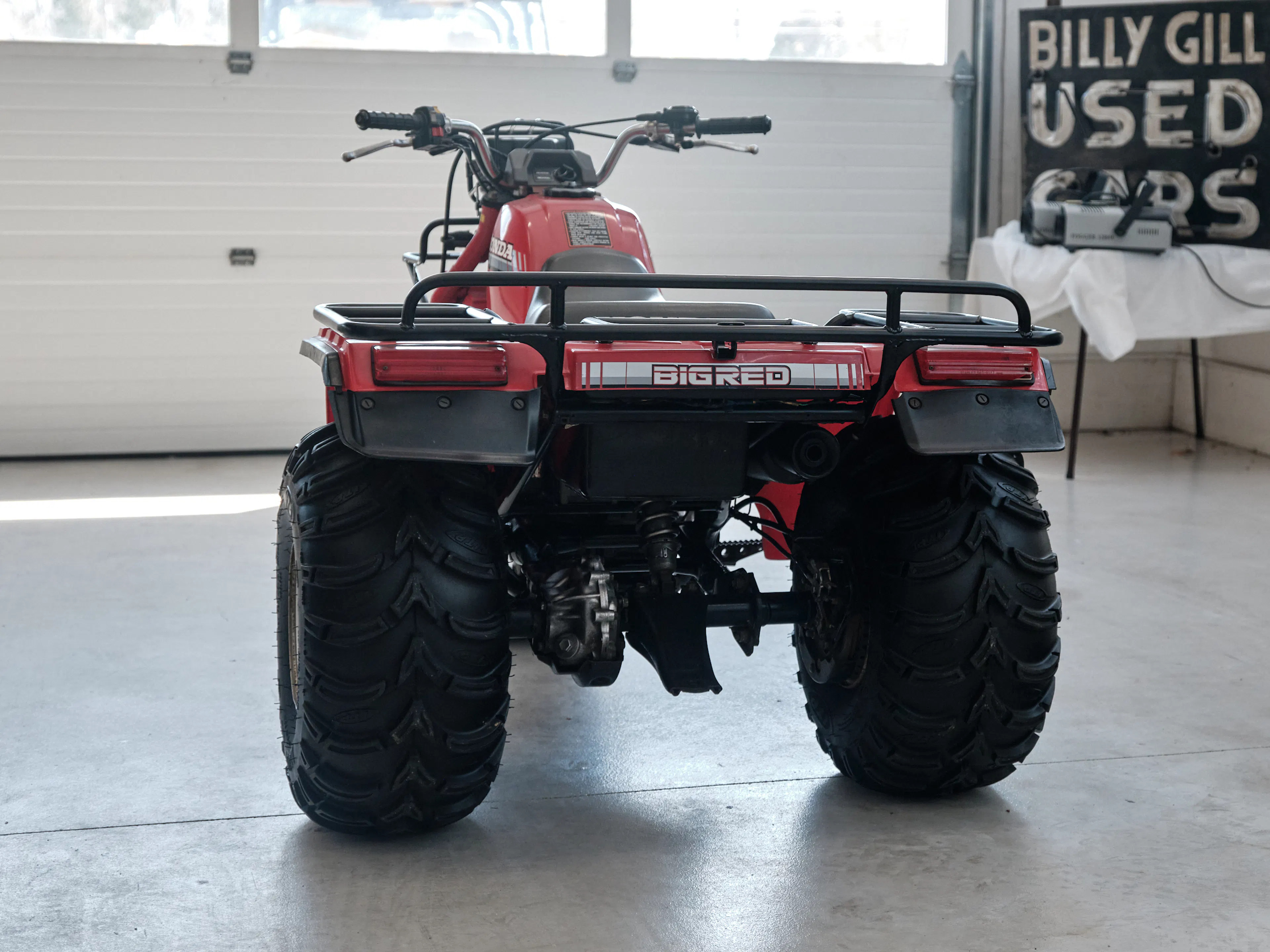 1986 Honda ATC 250ES Big Red rear left offset