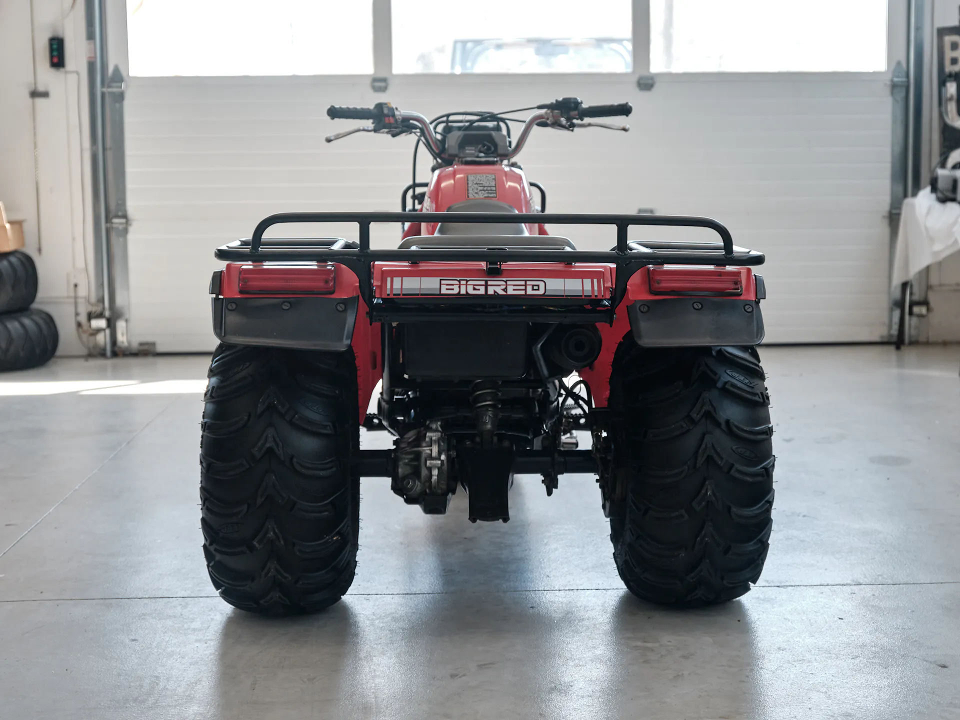 1986 Honda ATC 250ES Big Red rear
