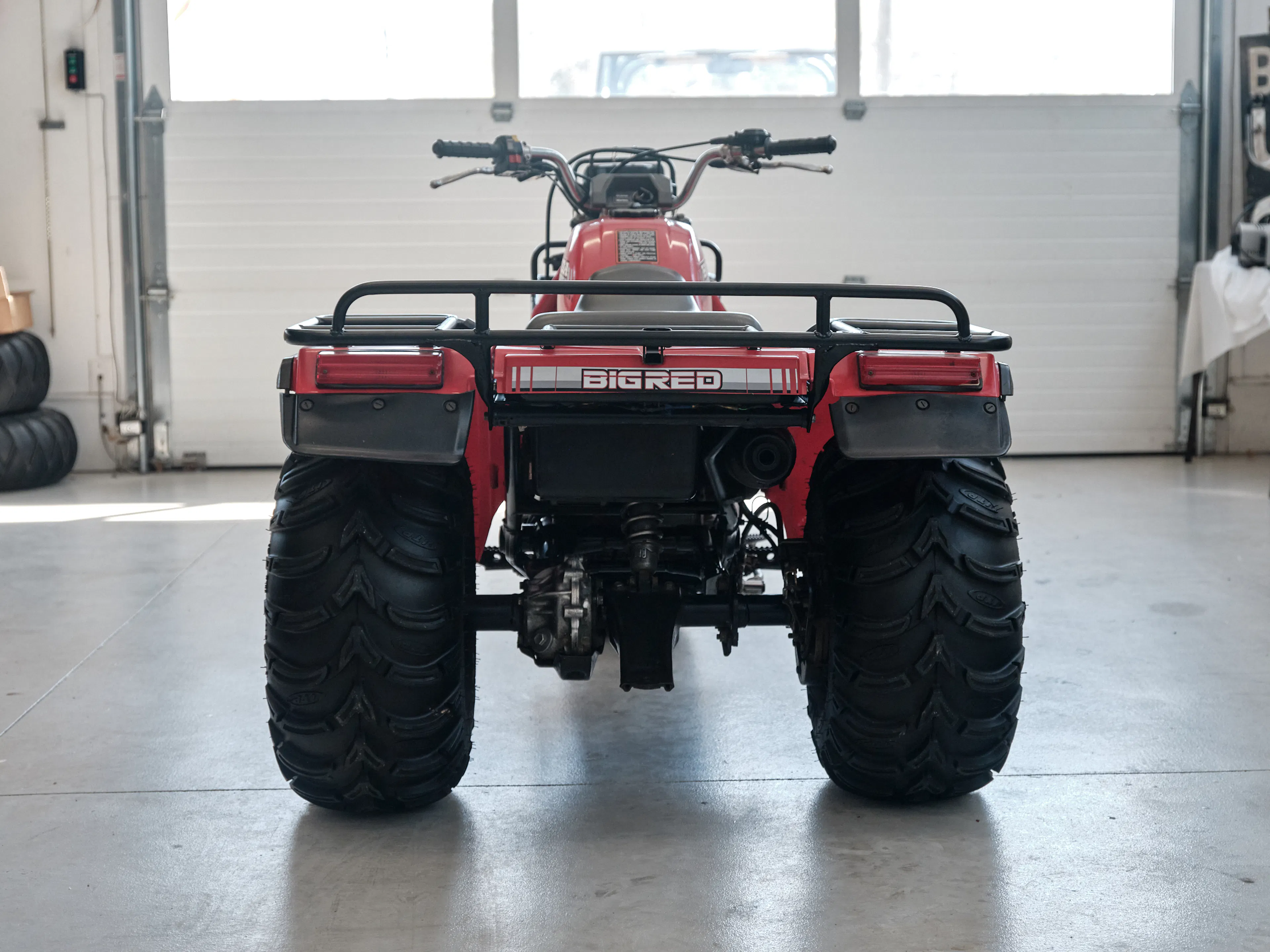 1986 Honda ATC 250ES Big Red rear