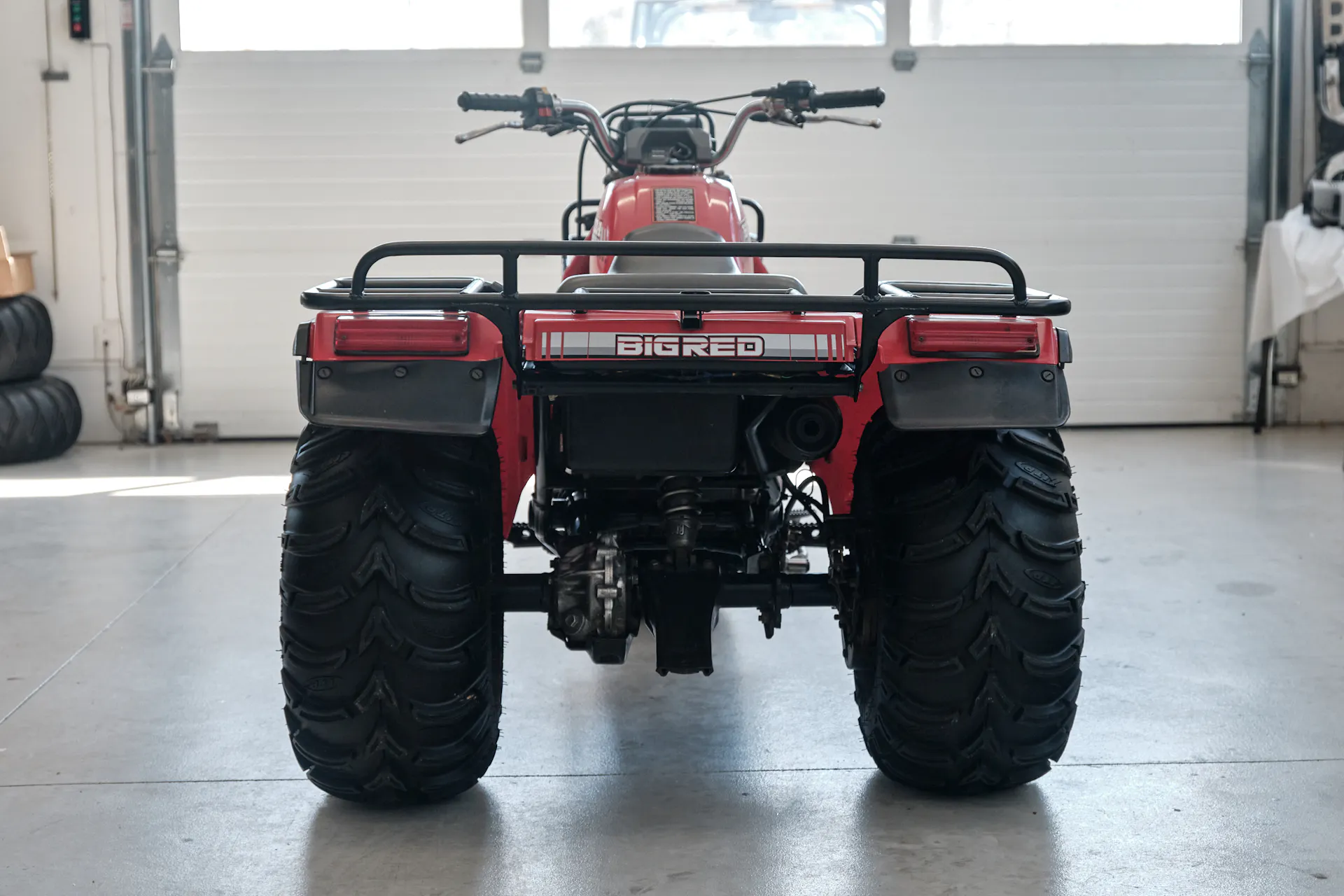 1986 Honda ATC 250ES Big Red rear