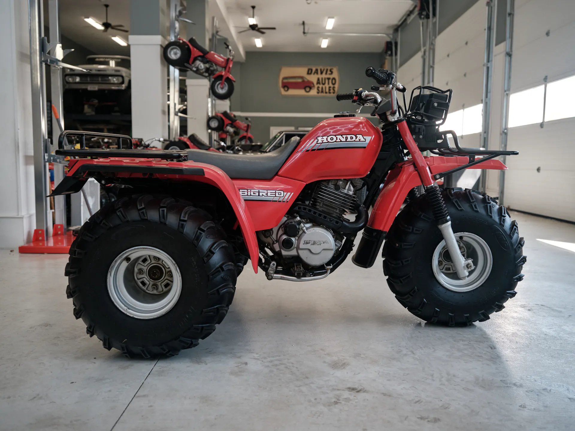 1986 Honda ATC 250ES Big Red right side