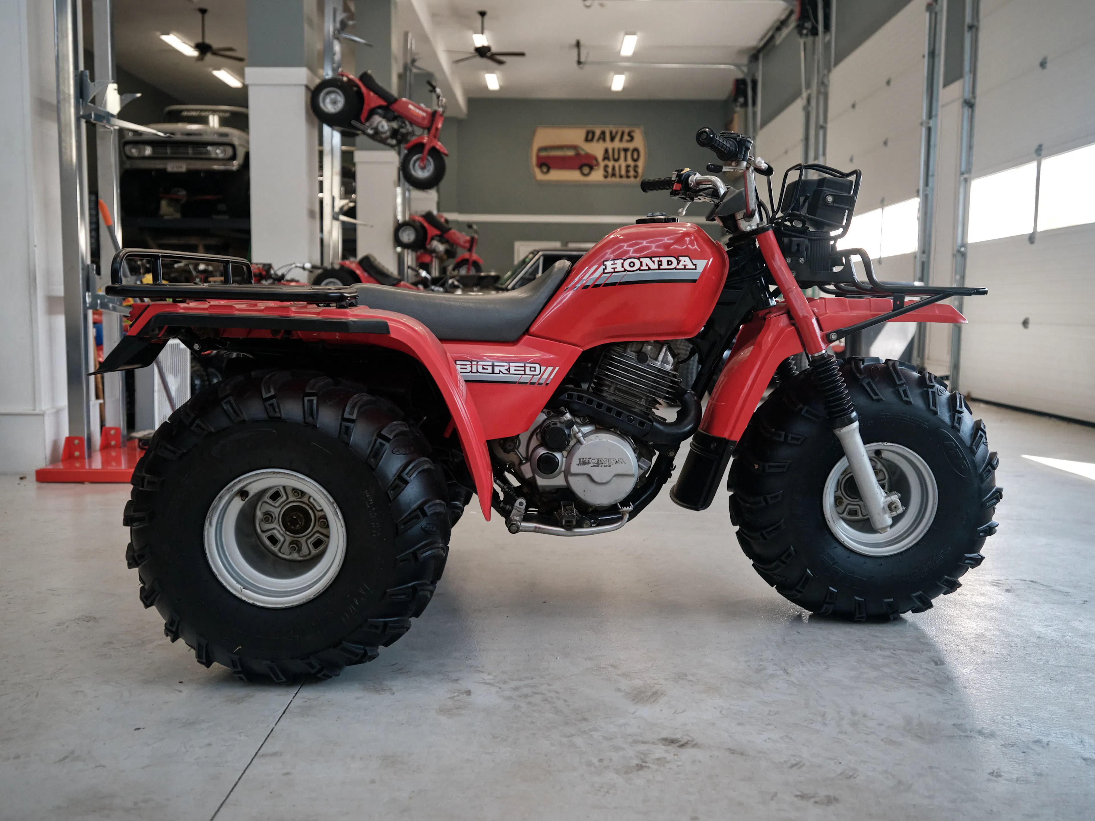 1986 Honda ATC 250ES Big Red right side