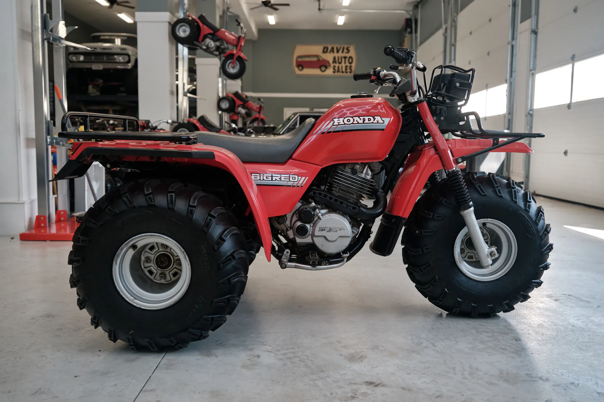 1986 Honda ATC 250ES Big Red right side