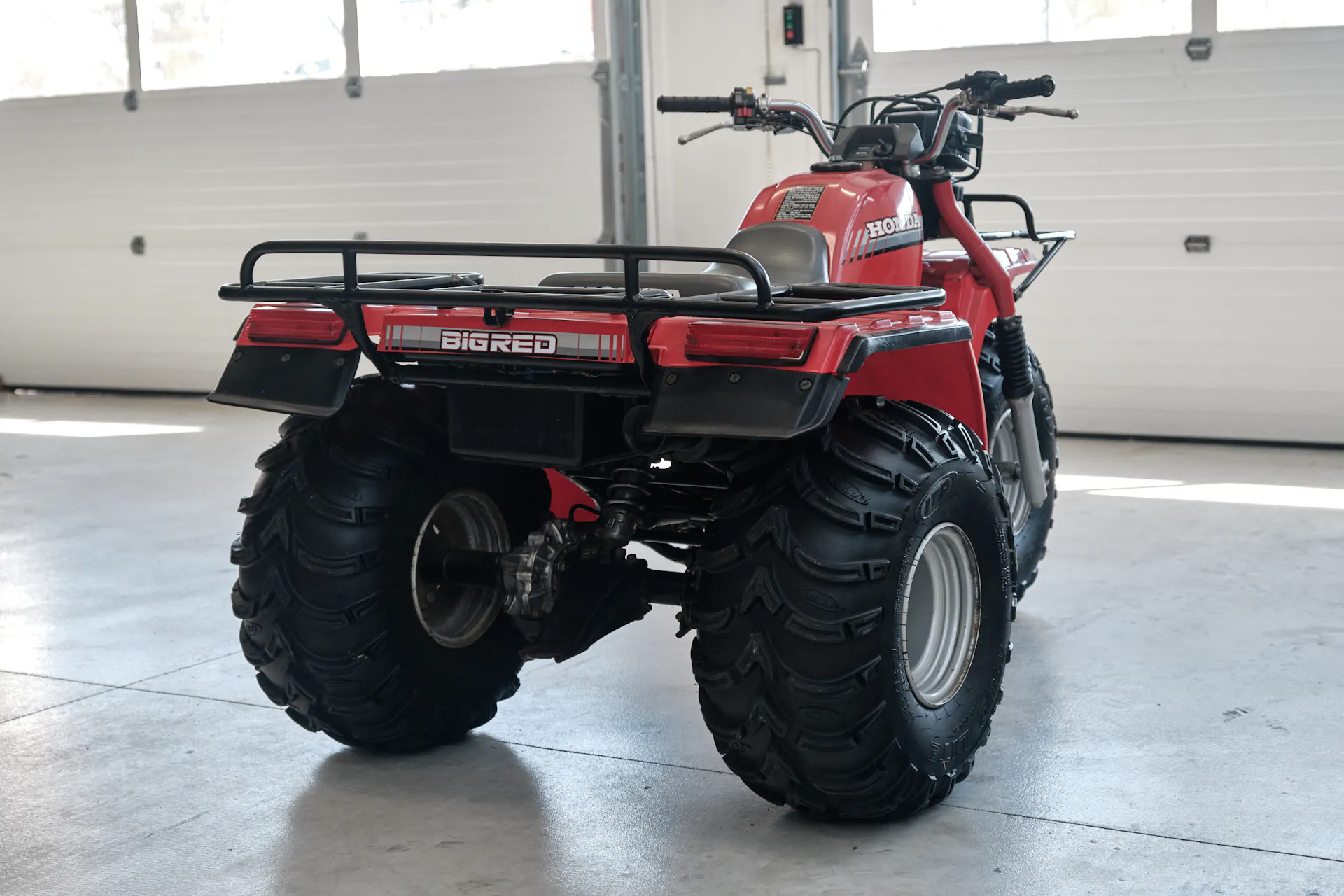 1986 Honda ATC 250ES Big Red right reart 3/4 shallow