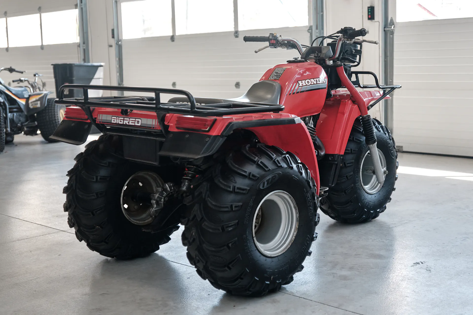 1986 Honda ATC 250ES Big Red right rear 3/4