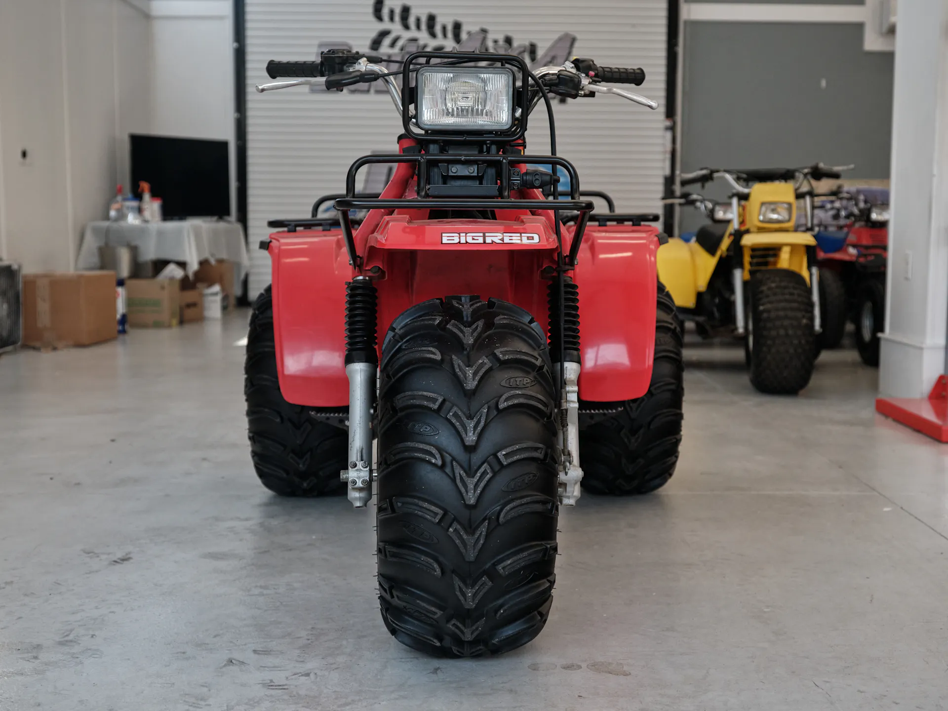 1986 Honda ATC 250ES Big Red front
