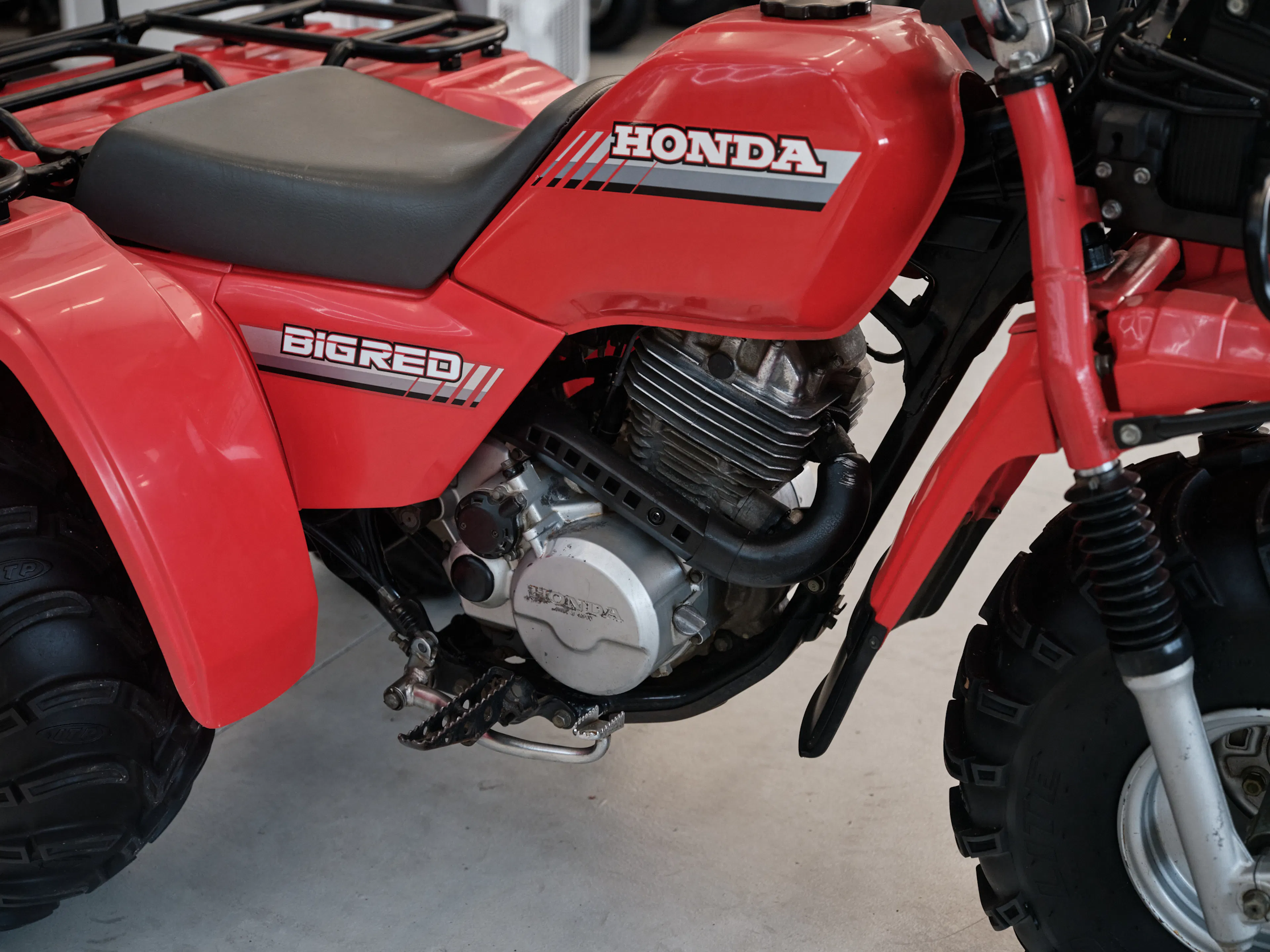 1986 Honda ATC 250ES Big Red side