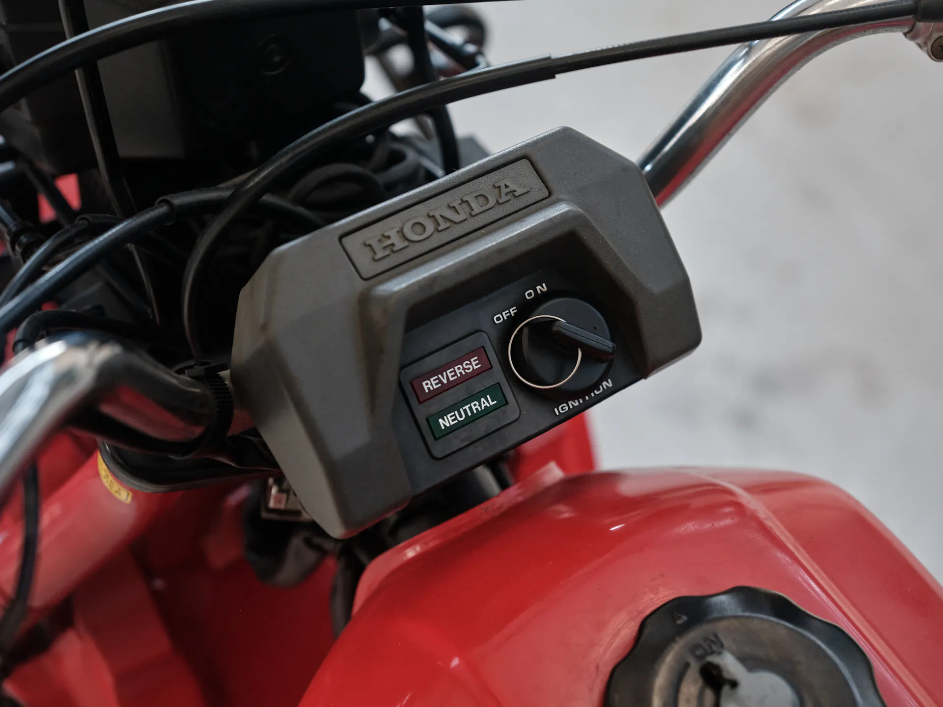 1986 Honda ATC 250ES Big Red key switch