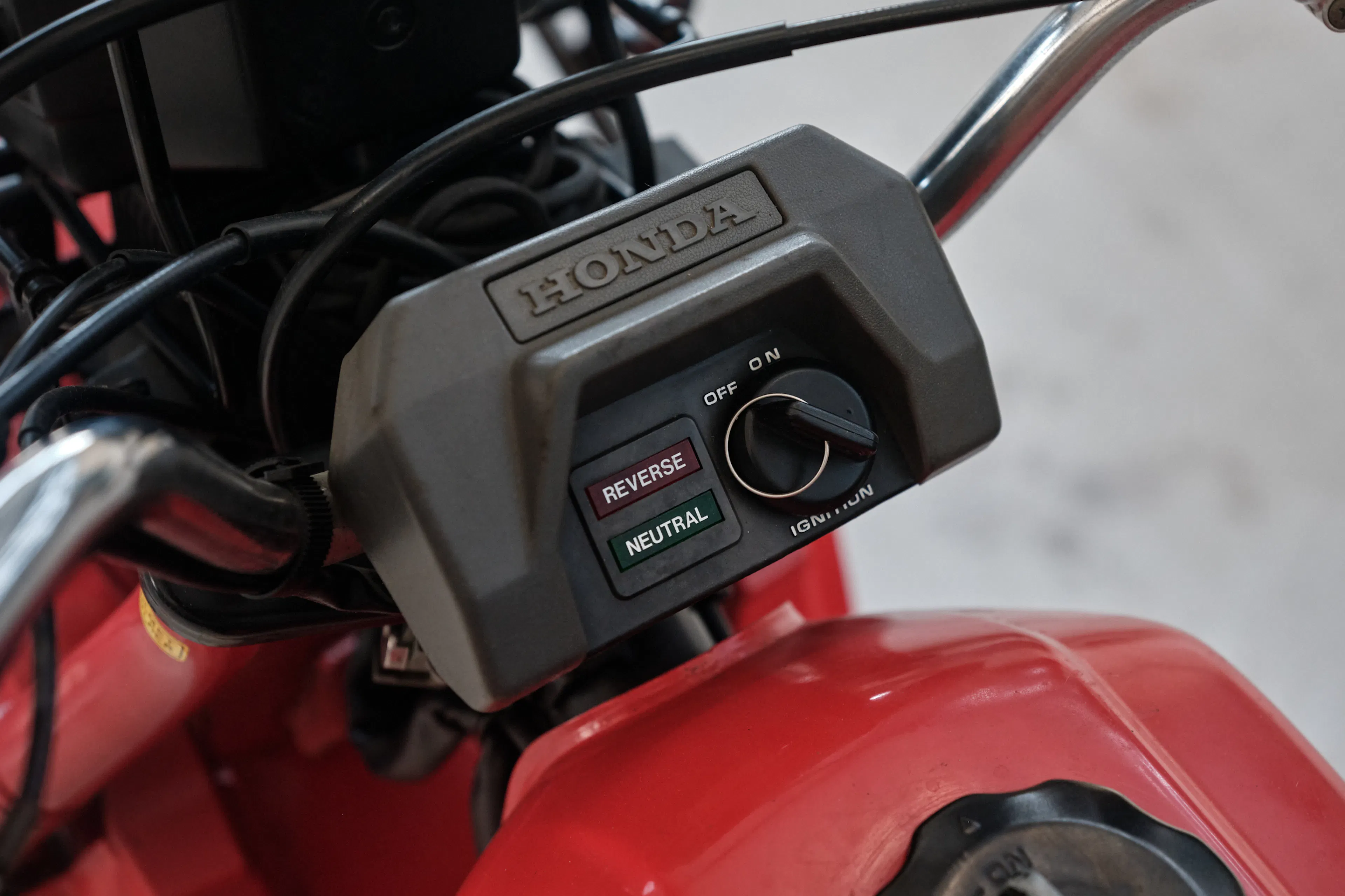 1986 Honda ATC 250ES Big Red key switch