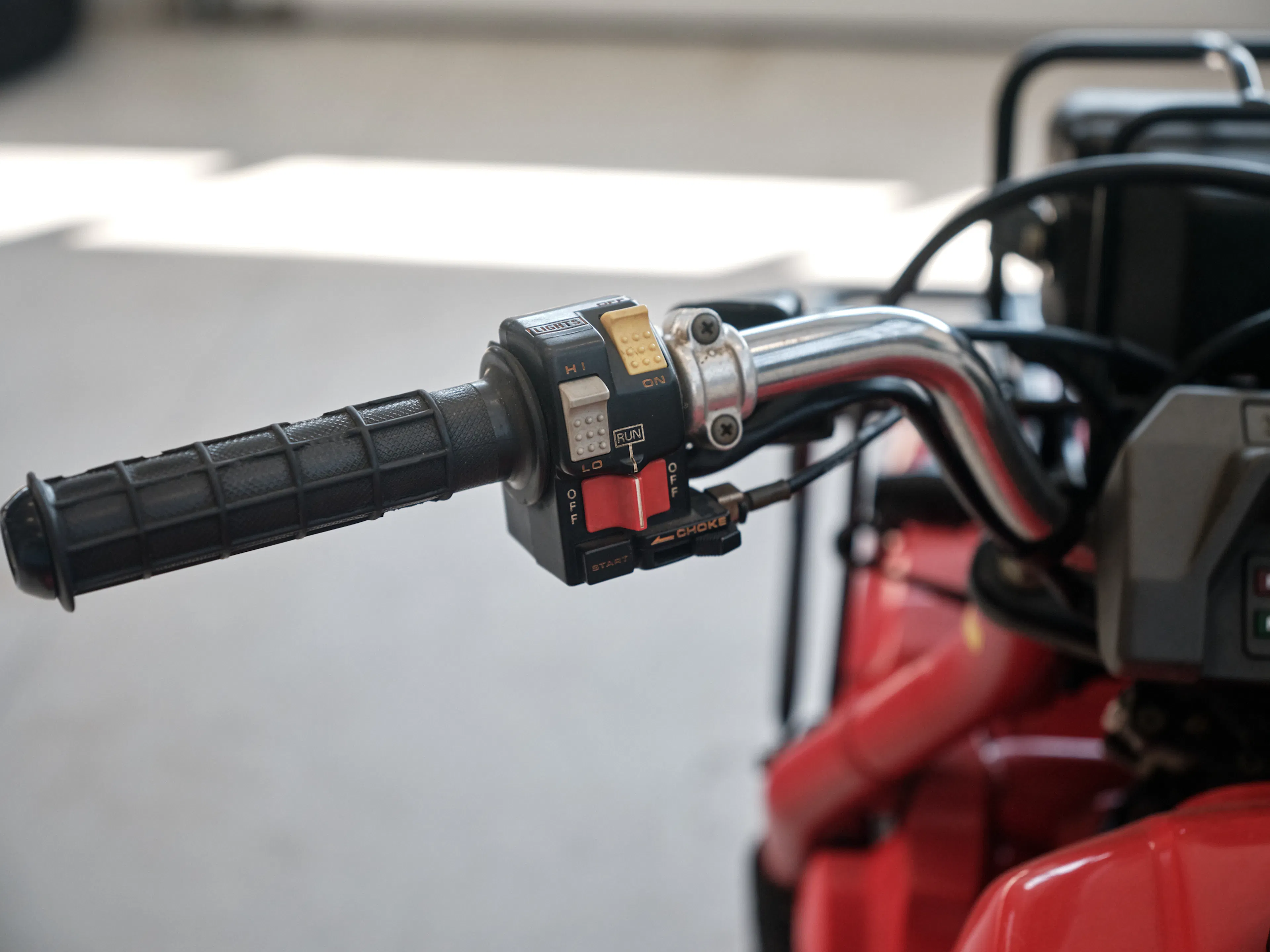 1986 Honda ATC 250ES Big Red bar switch