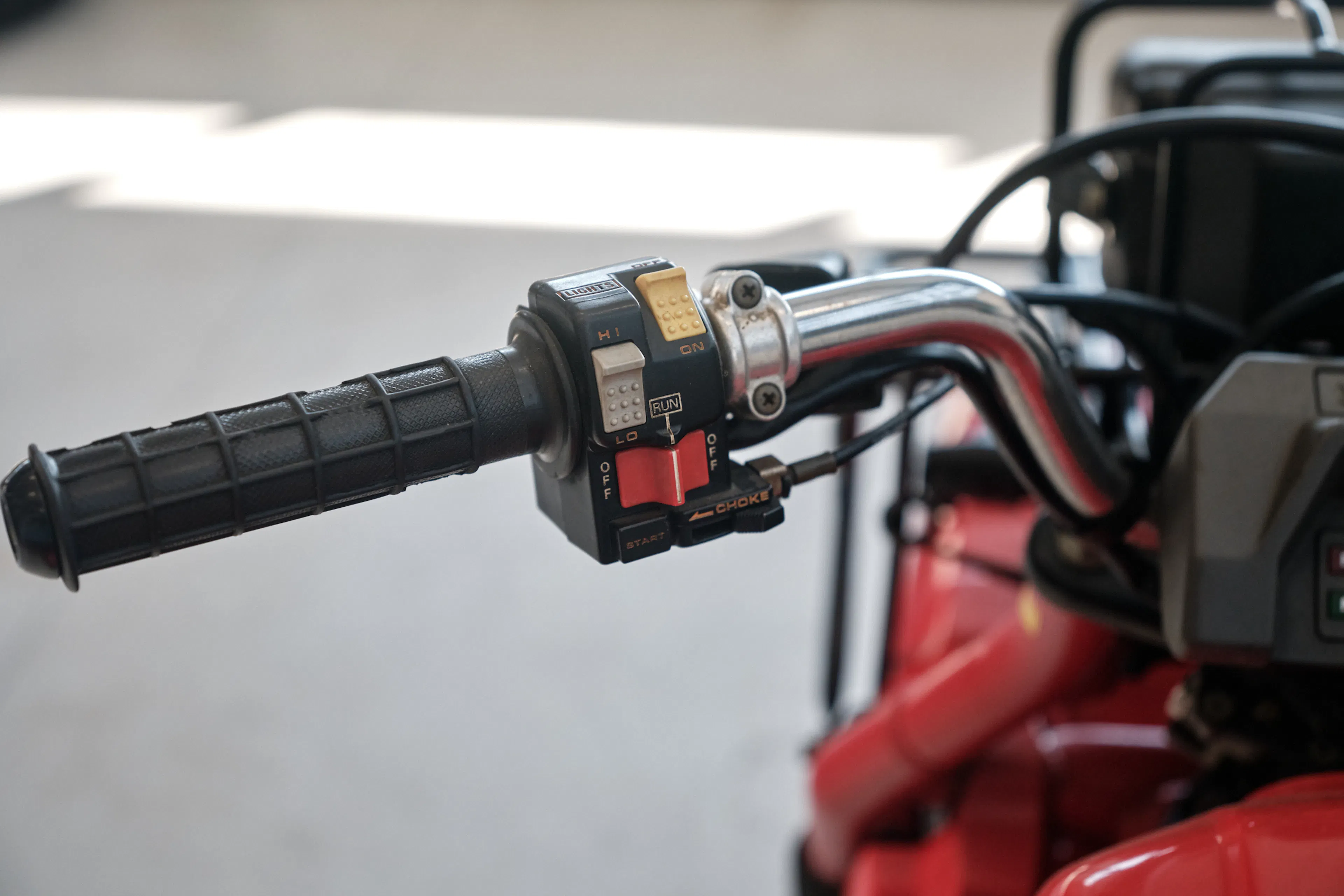 1986 Honda ATC 250ES Big Red bar switch