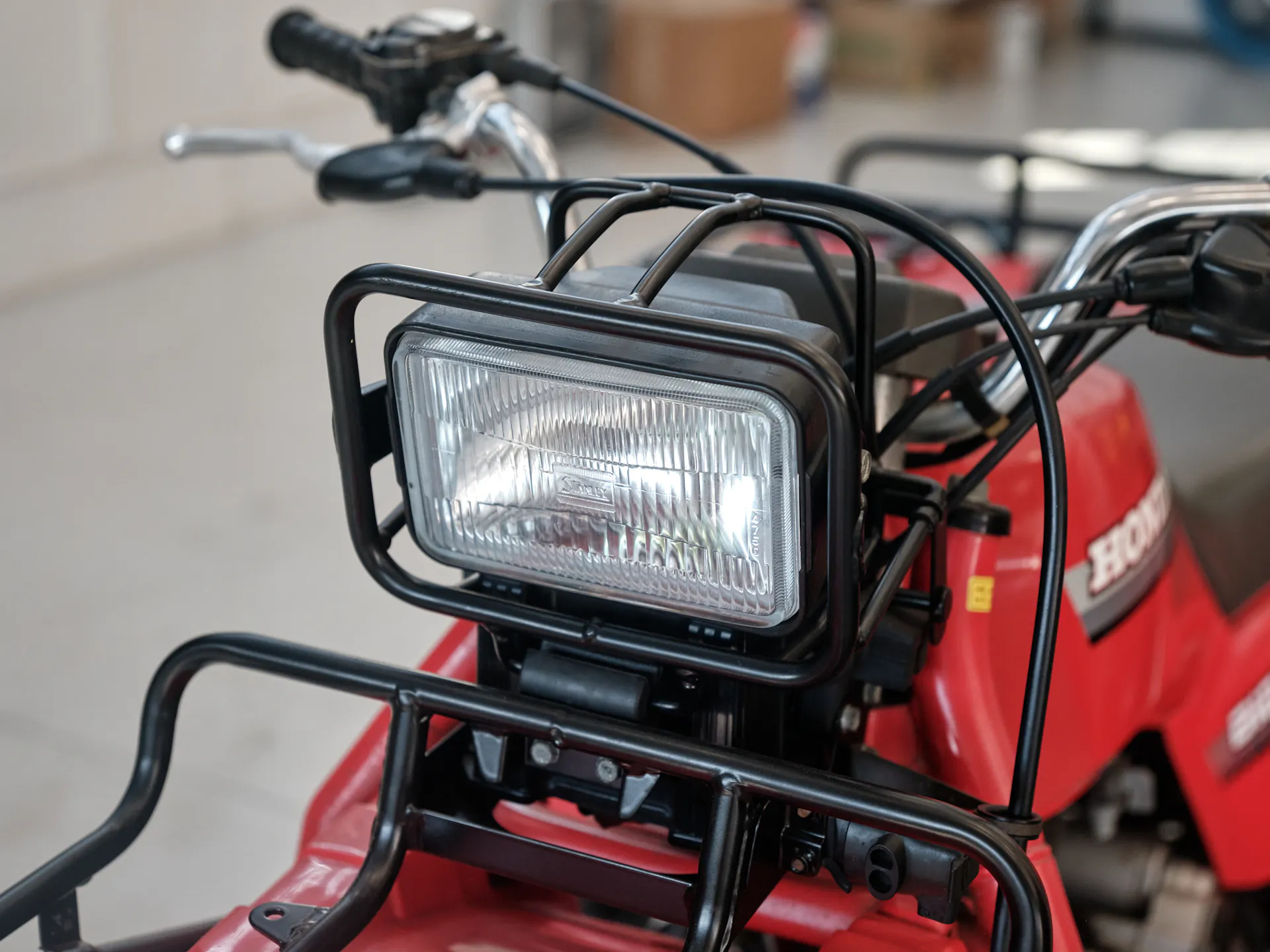 1986 Honda ATC 250ES Big Red headlight