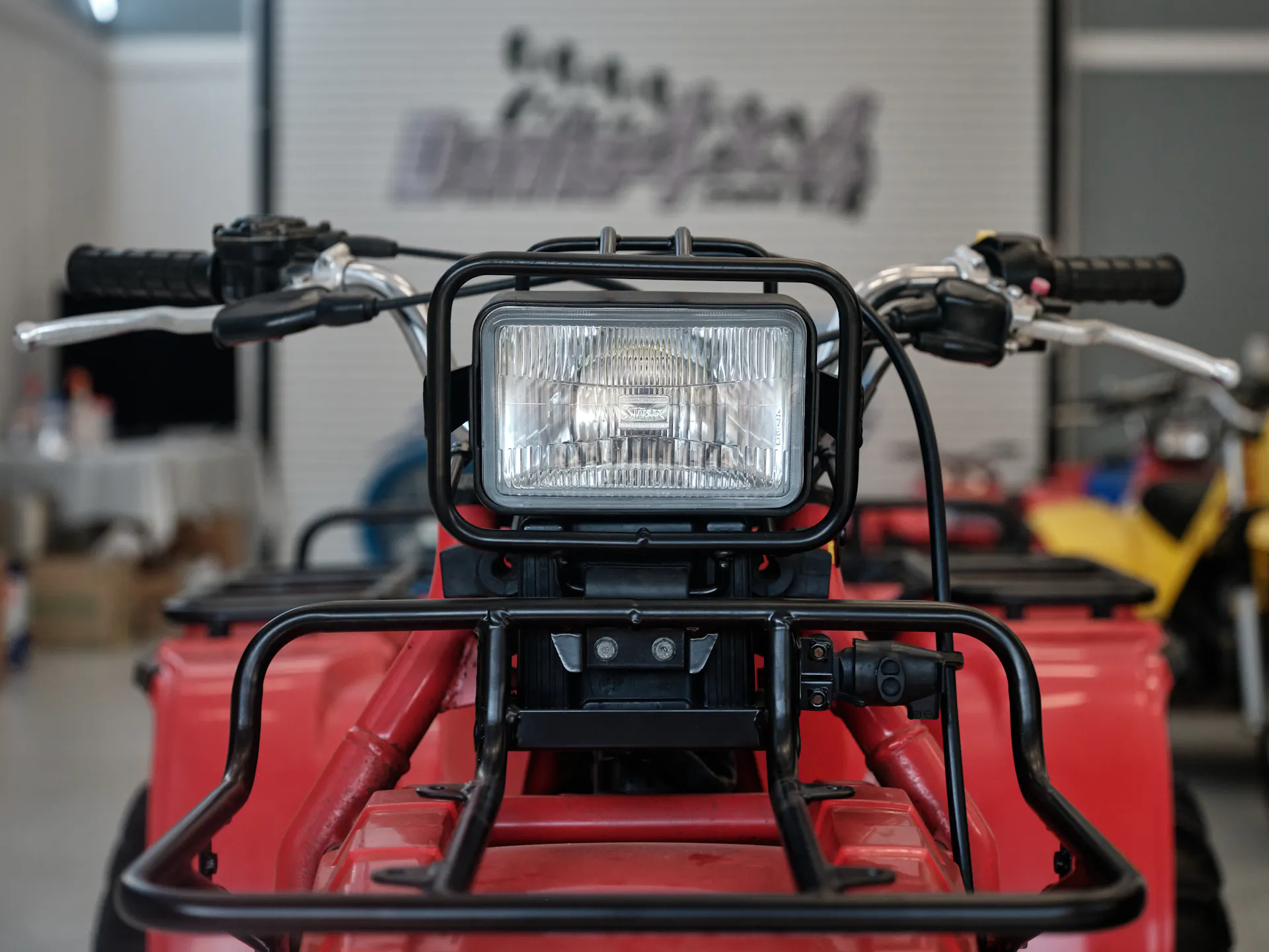 1986 Honda ATC 250ES Big Red headlight