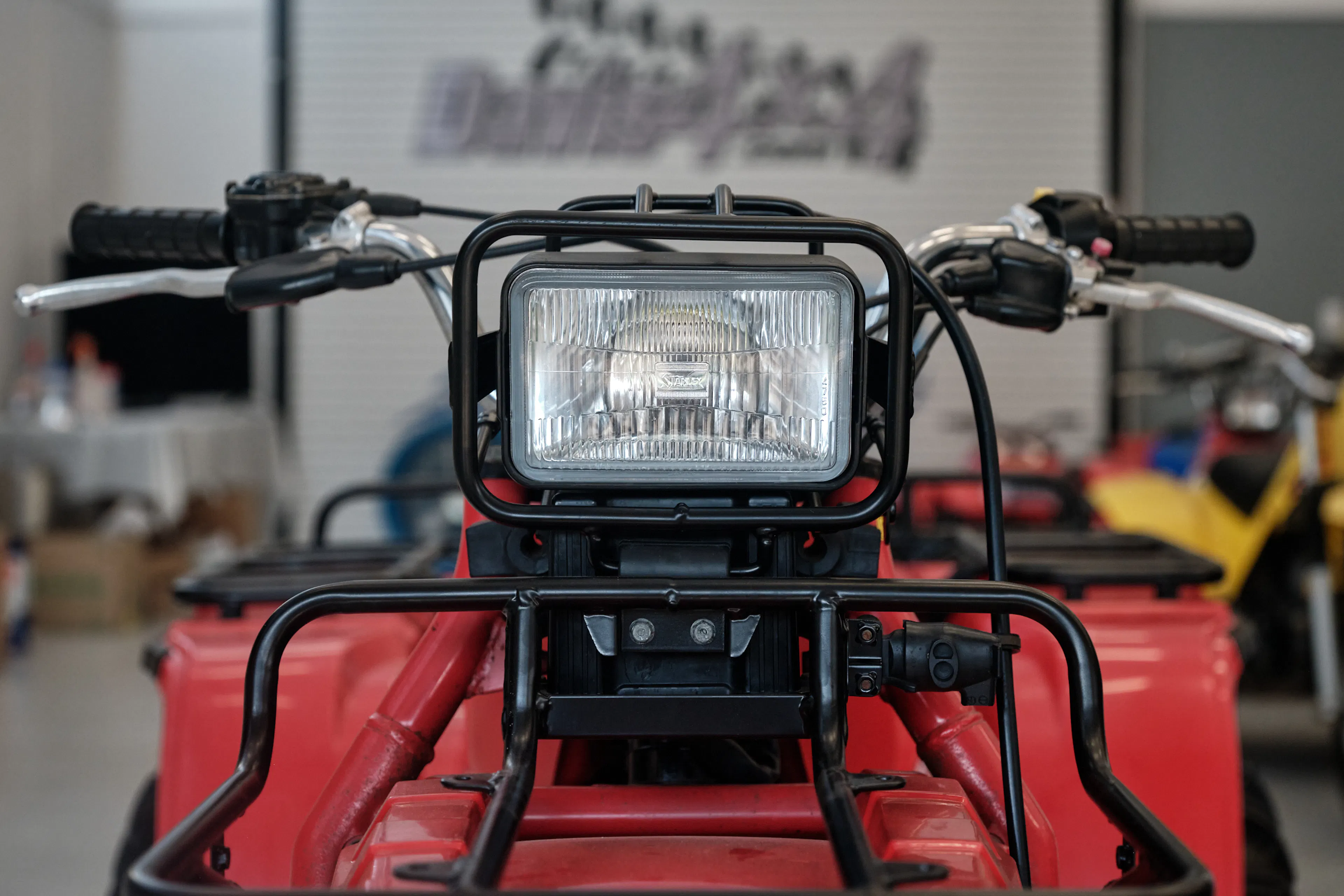 1986 Honda ATC 250ES Big Red headlight