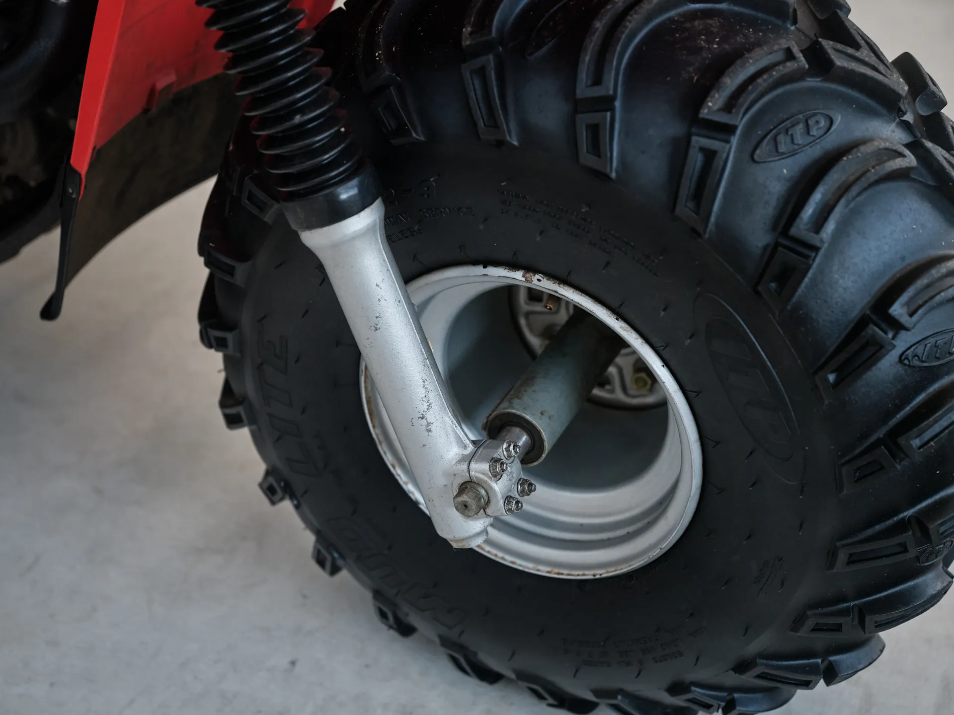 1986 Honda ATC 250ES Big Red right fork 