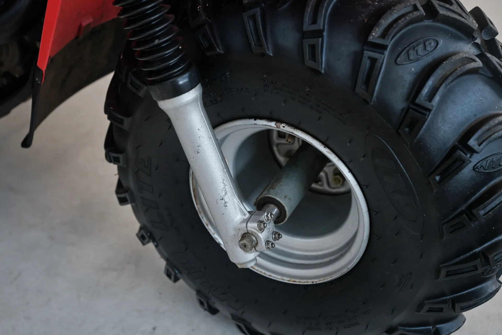 1986 Honda ATC 250ES Big Red right fork