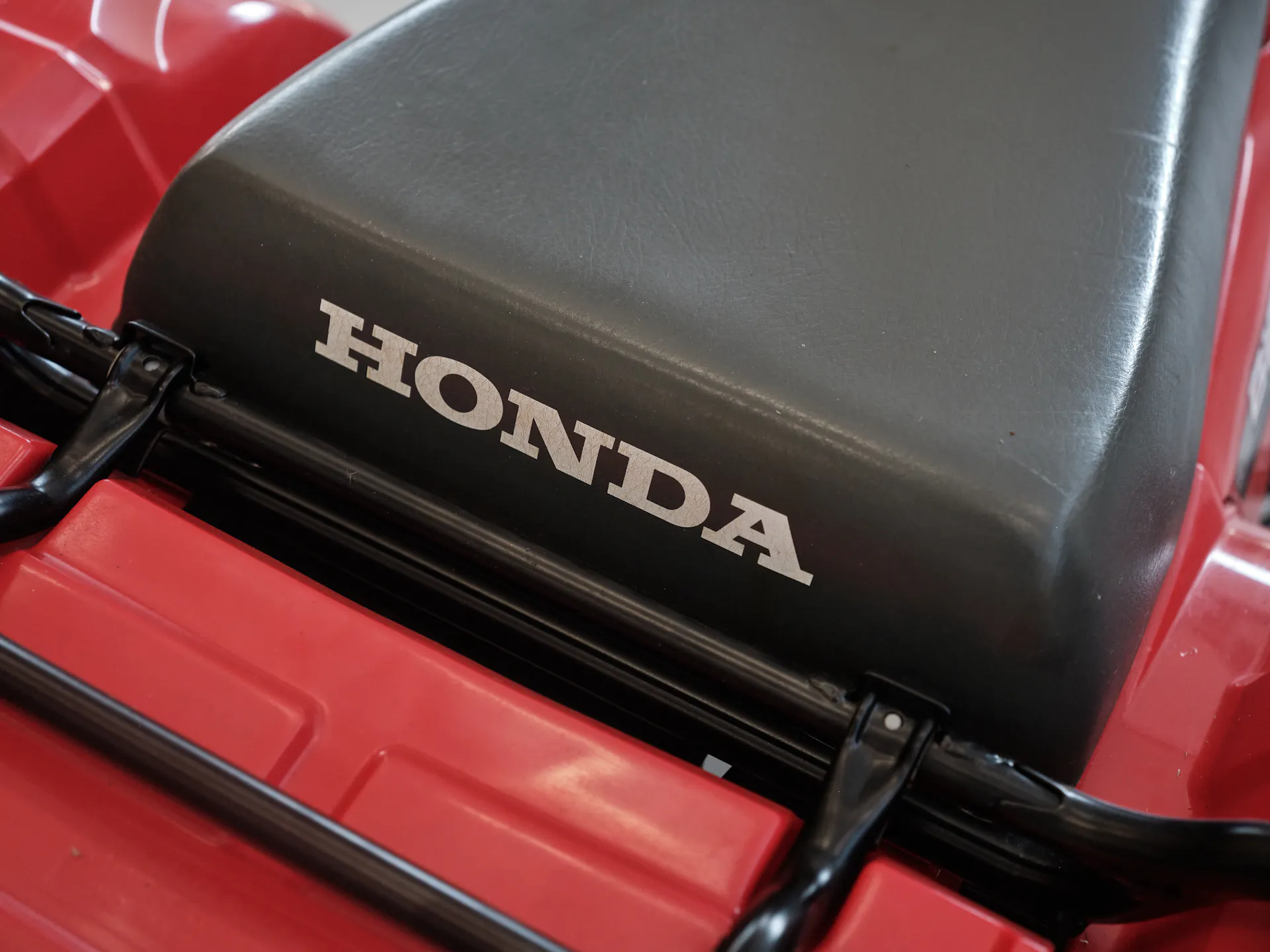 1986 Honda ATC 250ES Big Red seat logo