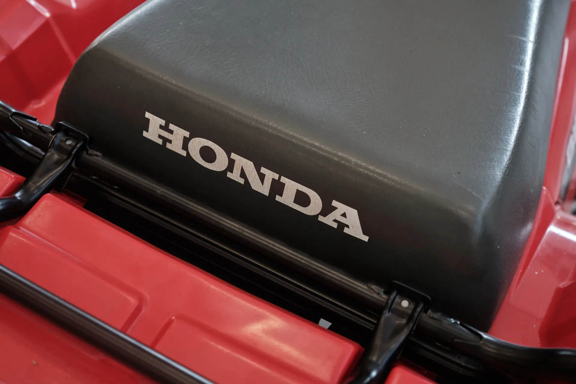 1986 Honda ATC 250ES Big Red seat logo