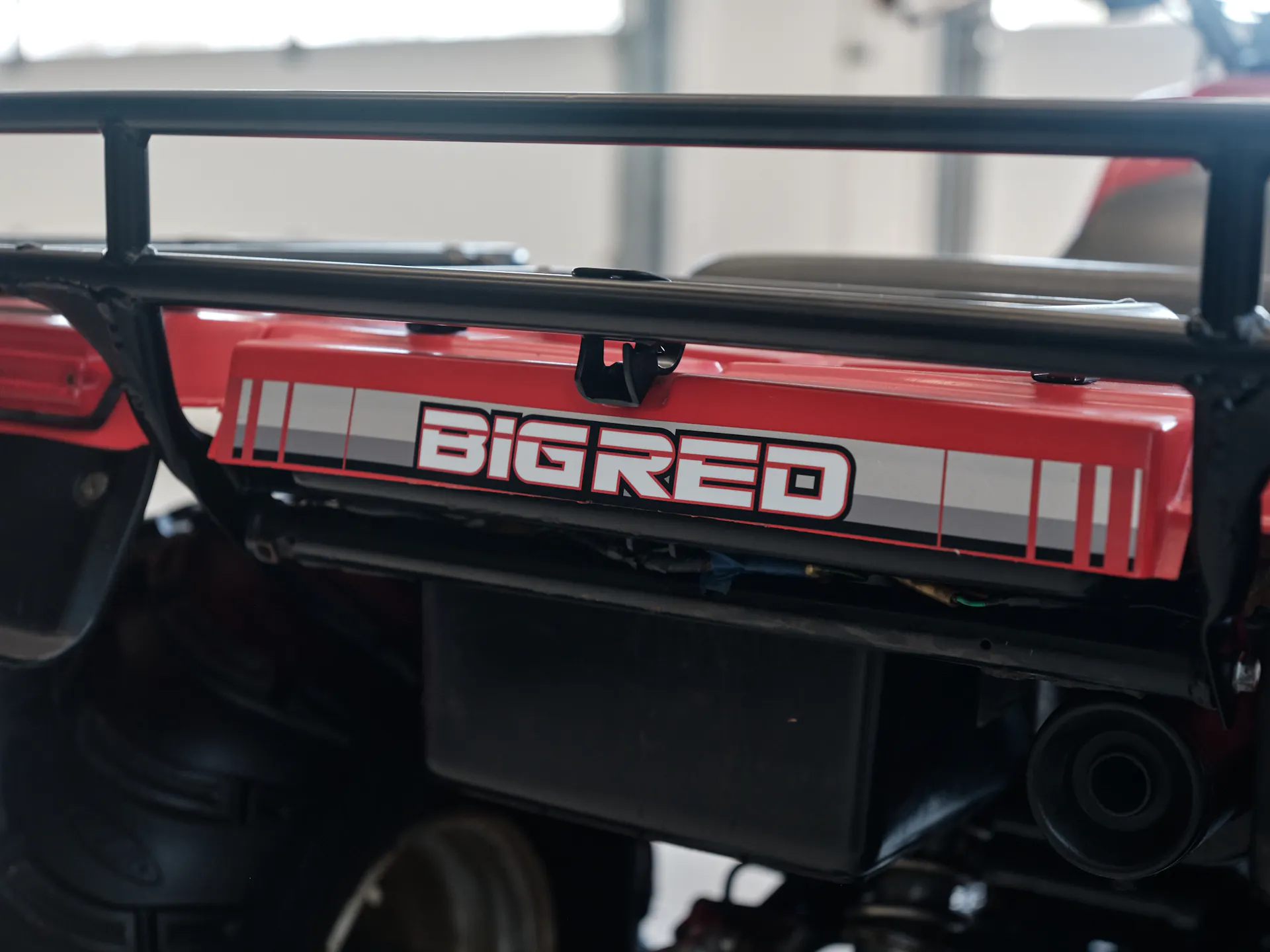 1986 Honda ATC 250ES Big Red rear decal