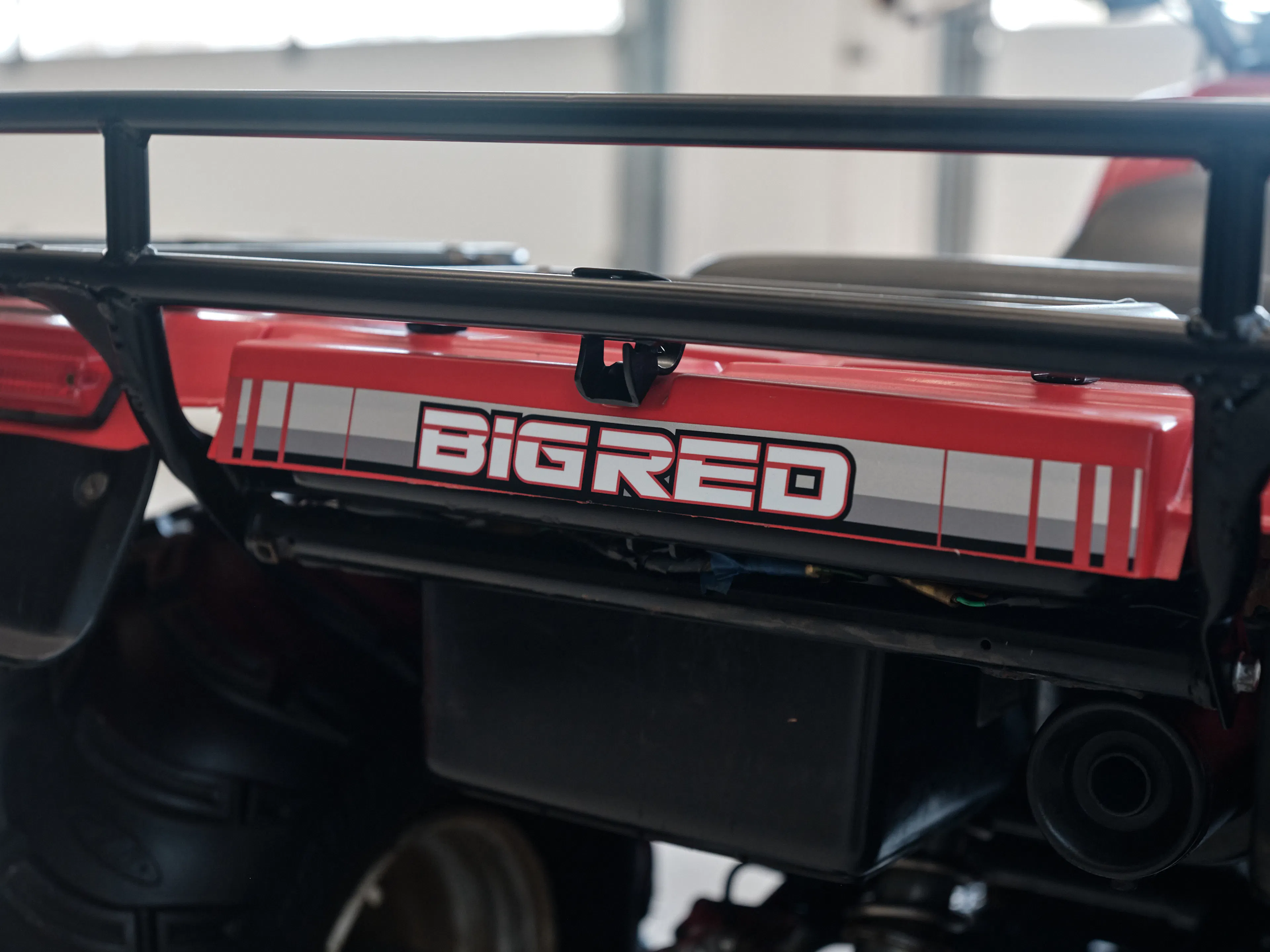 1986 Honda ATC 250ES Big Red rear decal