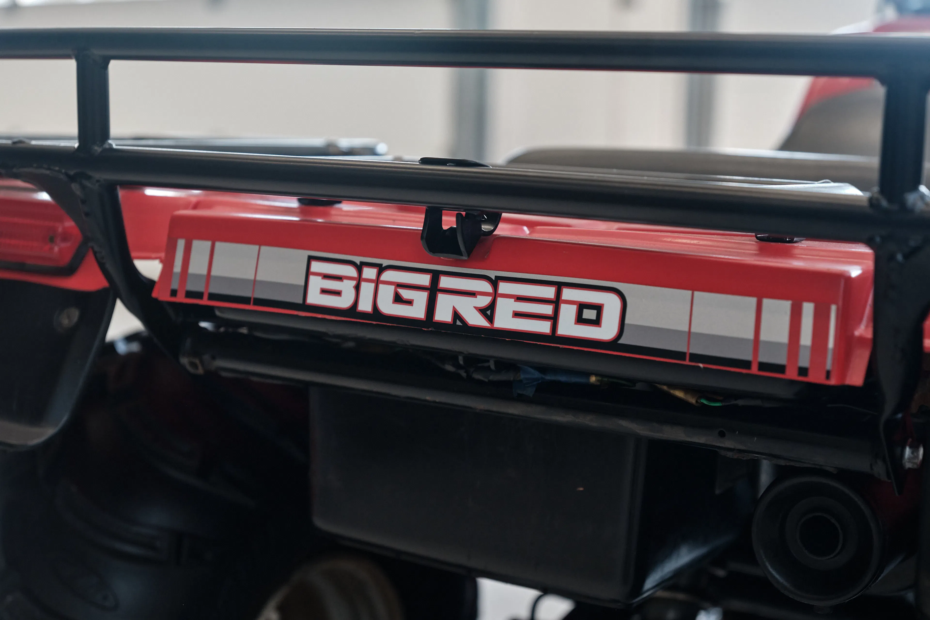 1986 Honda ATC 250ES Big Red rear decal