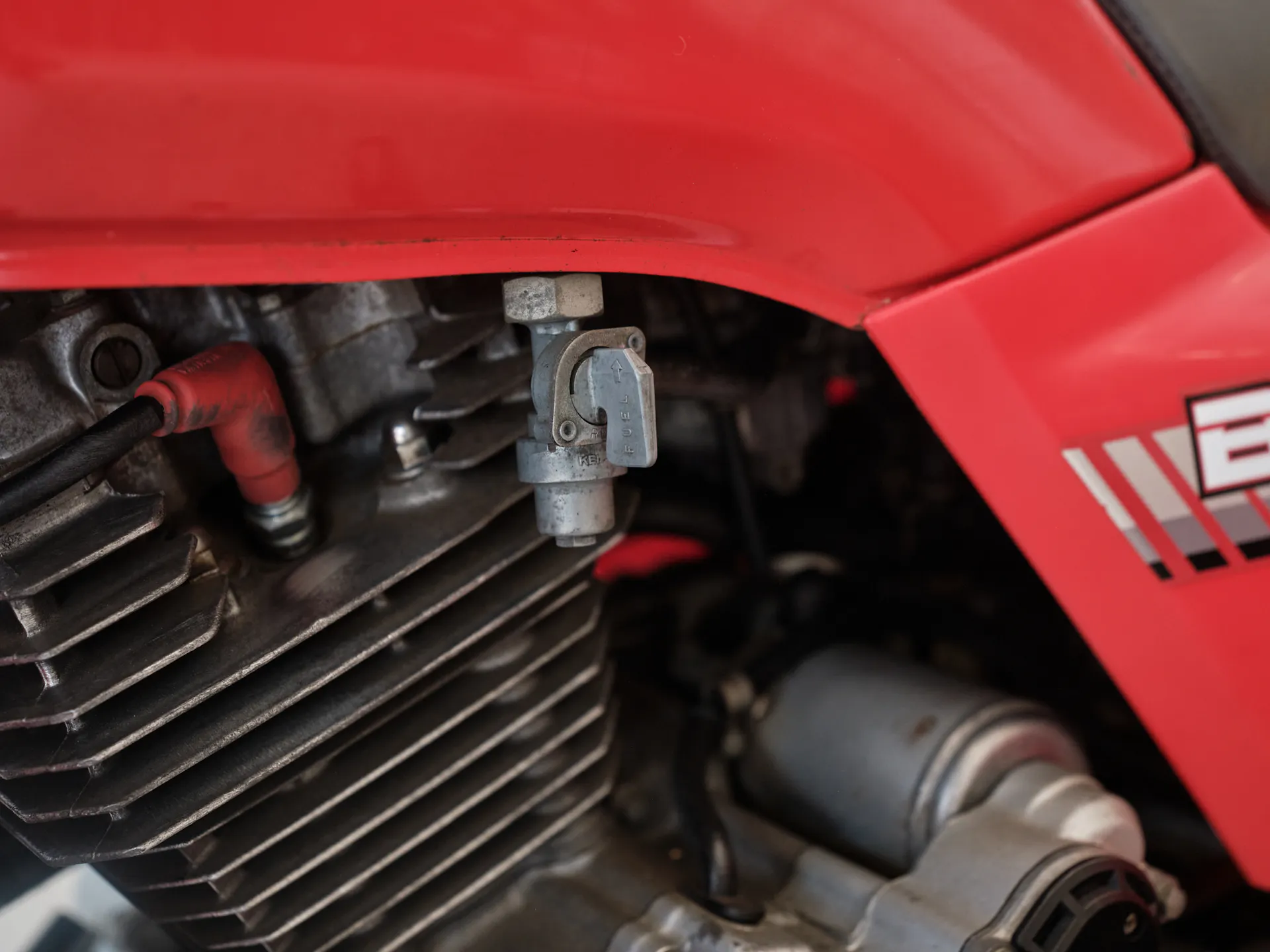 1986 Honda ATC 250ES Big Red petcock