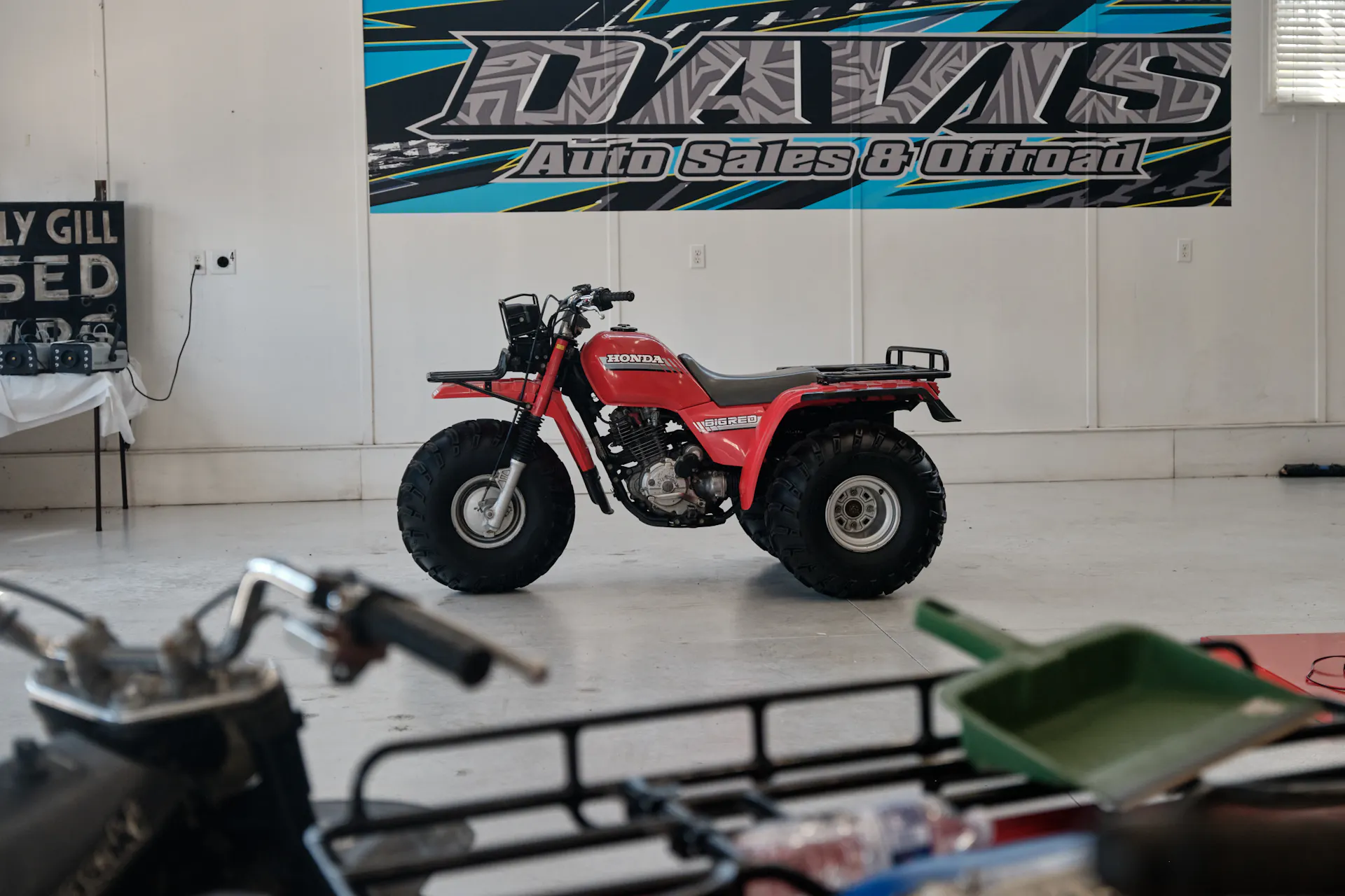 1986 Honda ATC 250ES Big Red side view wide