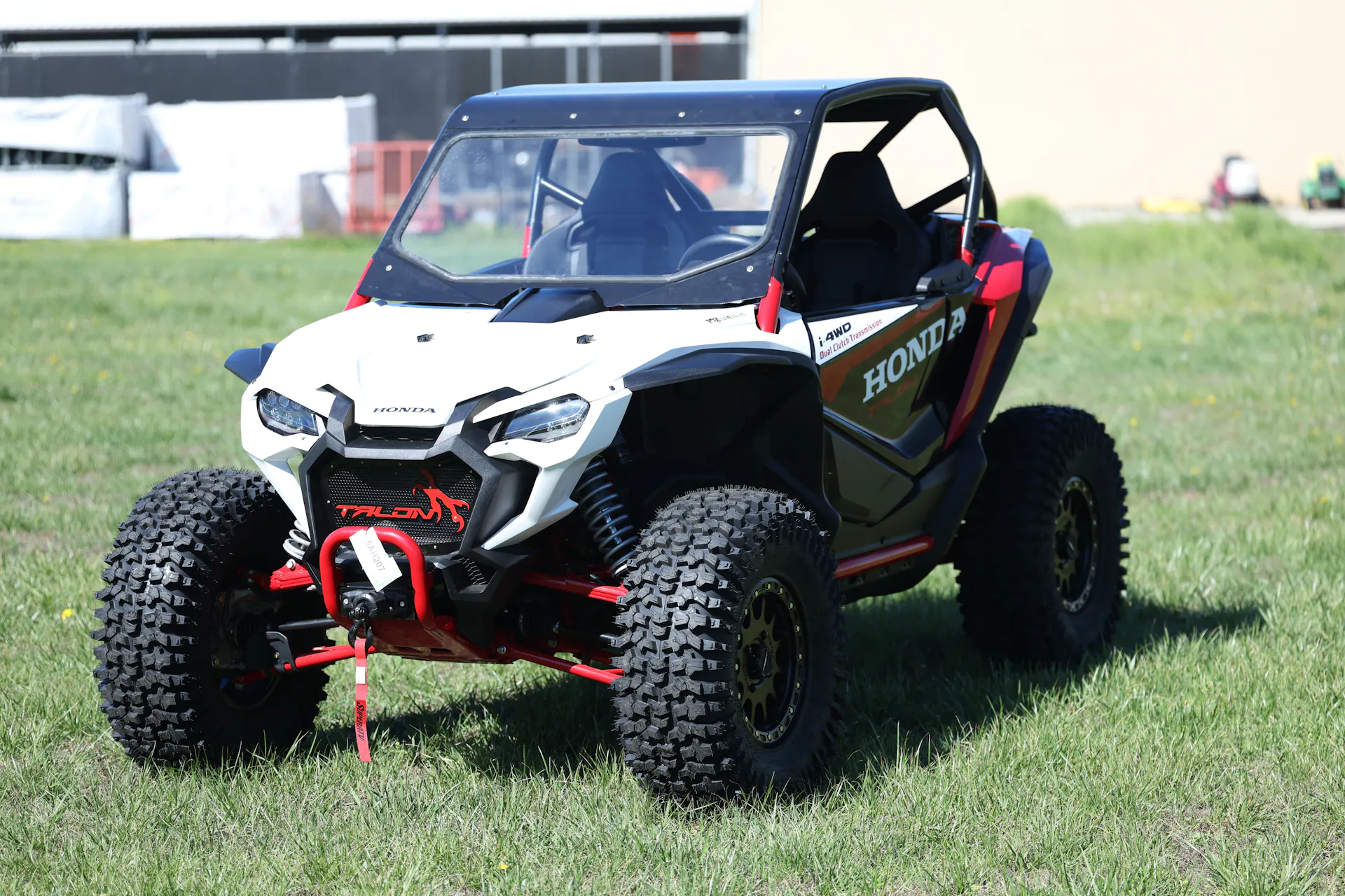 2025 Honda Talon 1000X Fox Live Valve front driver 3/4